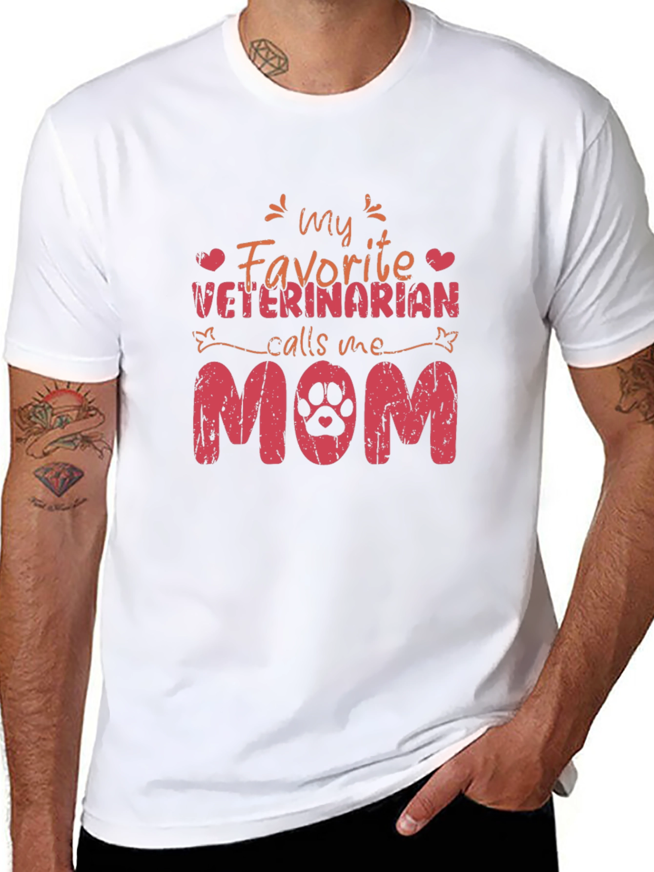 My Favorite Veterinarian Calls Me Mom T-Shirt