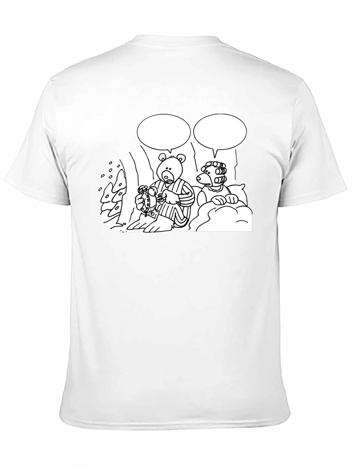 Funny Bear Pajama T-Shirt
