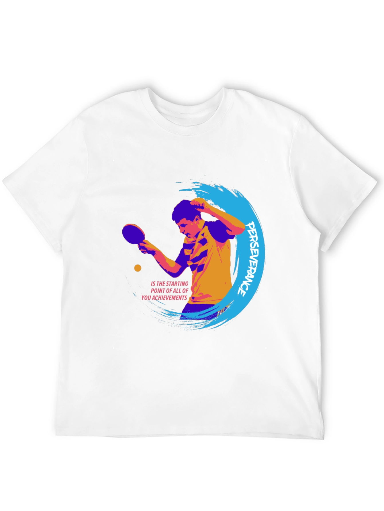 Perseverance Table Tennis Graphic Tee