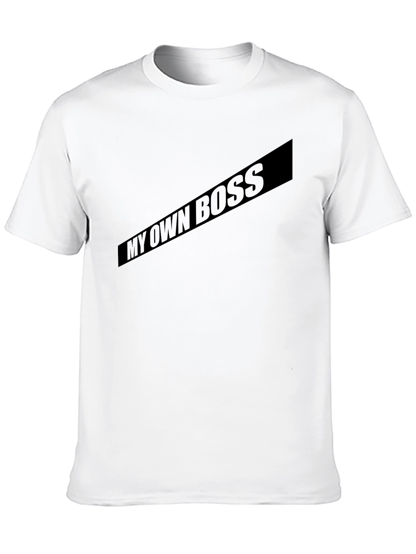 My Own Boss Black T-Shirt