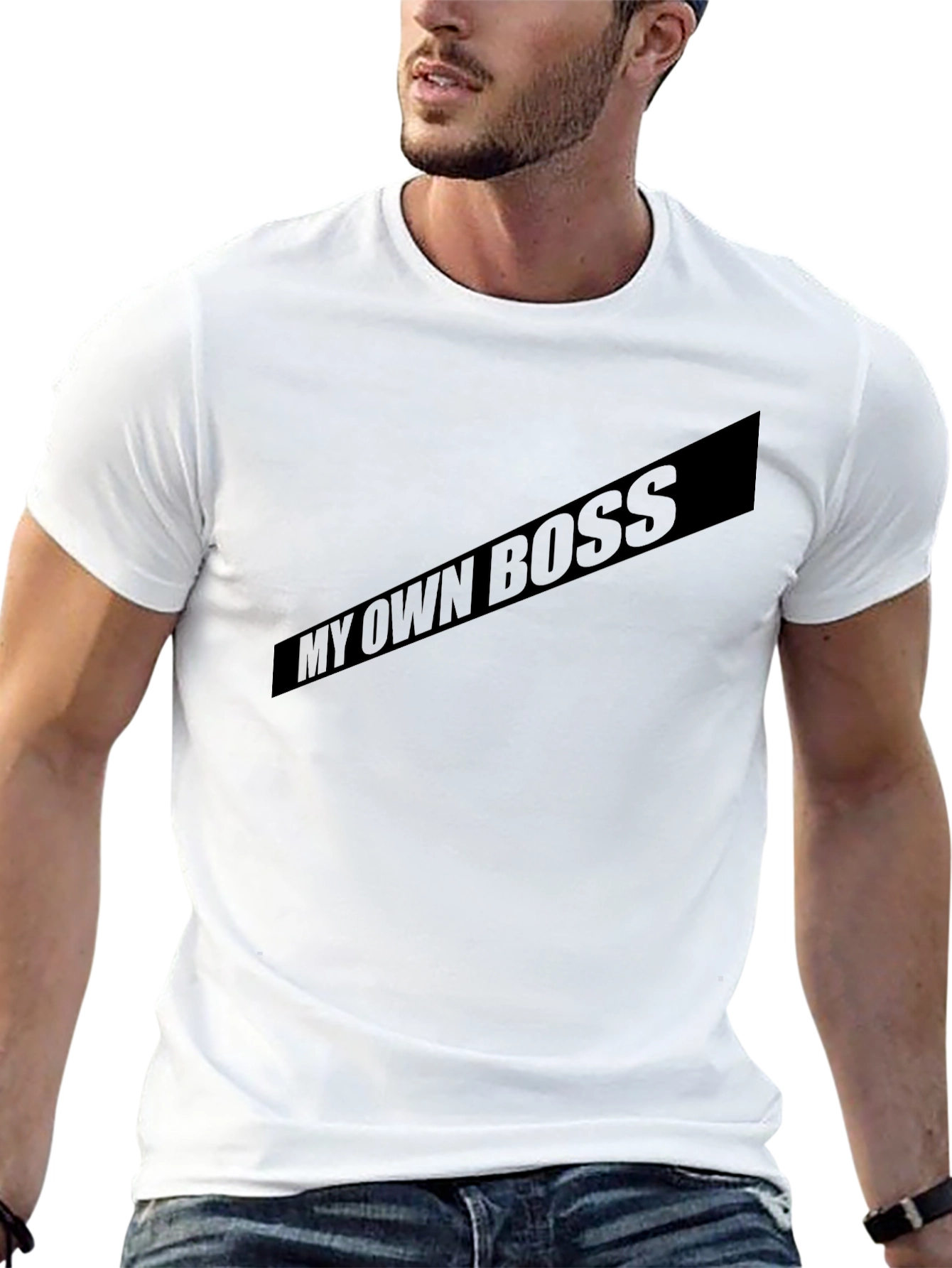 My Own Boss Black T-Shirt