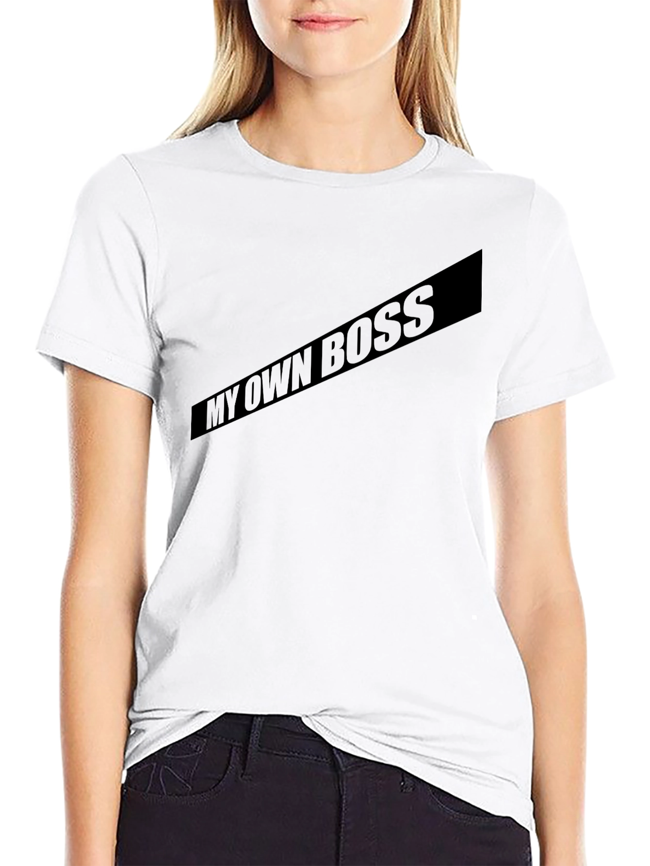 My Own Boss Black T-Shirt
