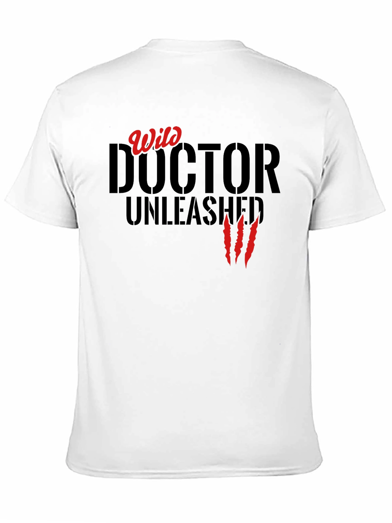 Wild Doctor Unleashed Graphic Tee - Black