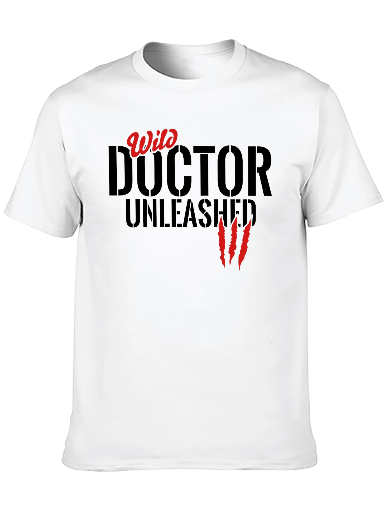 Wild Doctor Unleashed Graphic Tee - Black