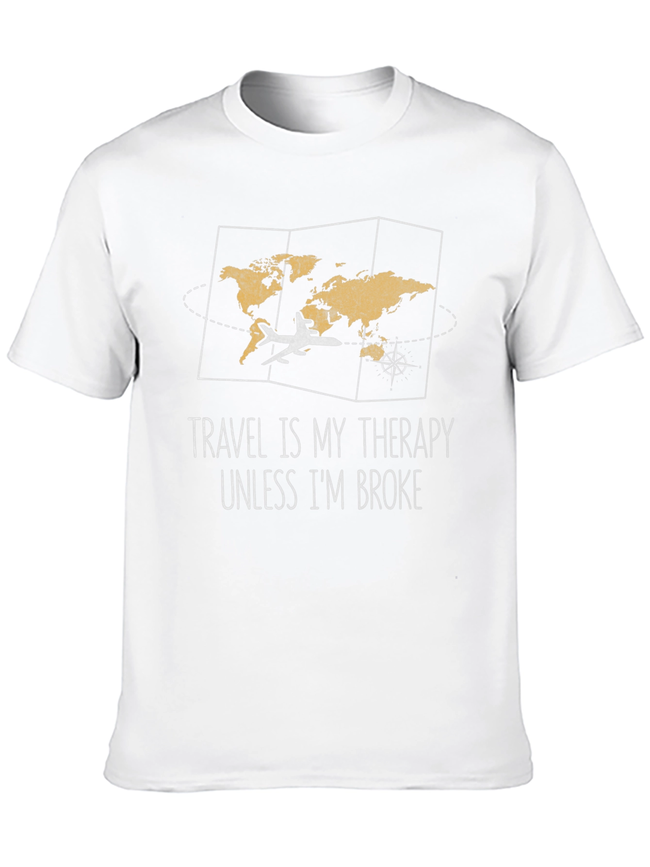 Travel Therapy T-Shirt: Adventure Awaits!