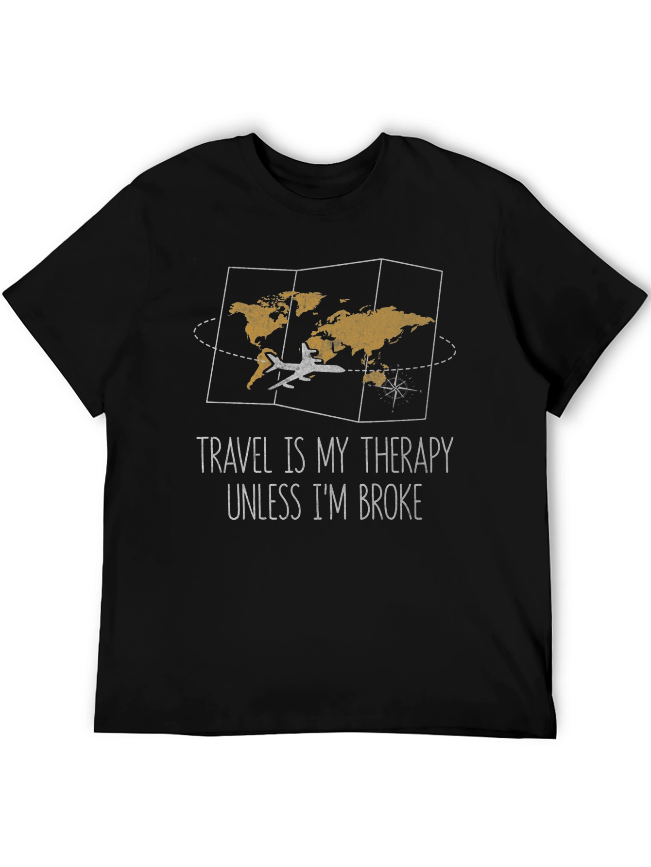 Travel Therapy T-Shirt: Adventure Awaits!