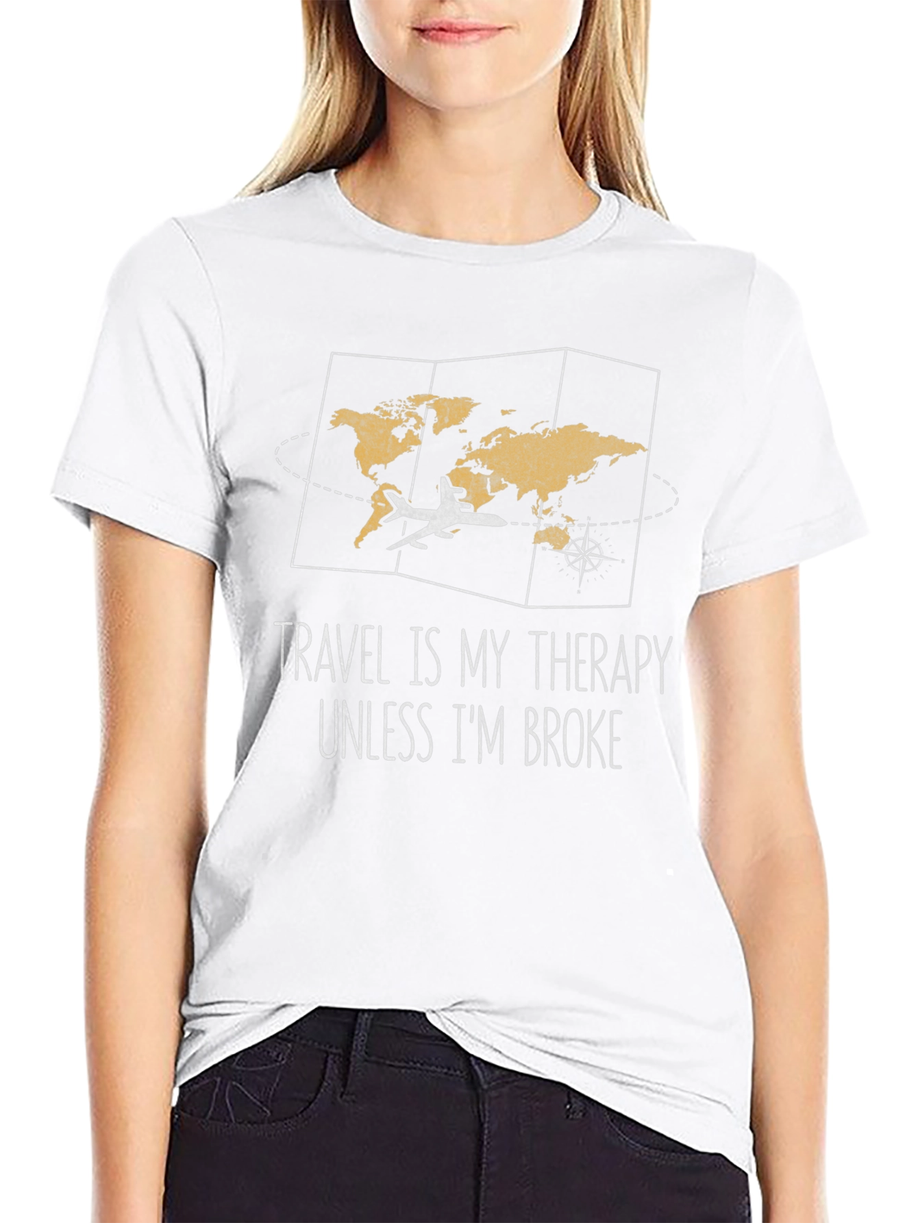 Travel Therapy T-Shirt: Adventure Awaits!