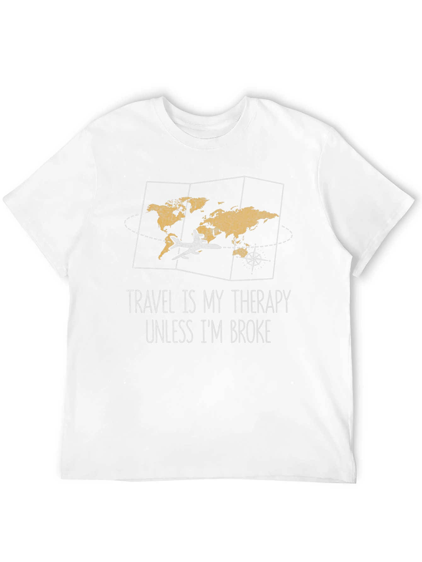 Travel Therapy T-Shirt: Adventure Awaits!