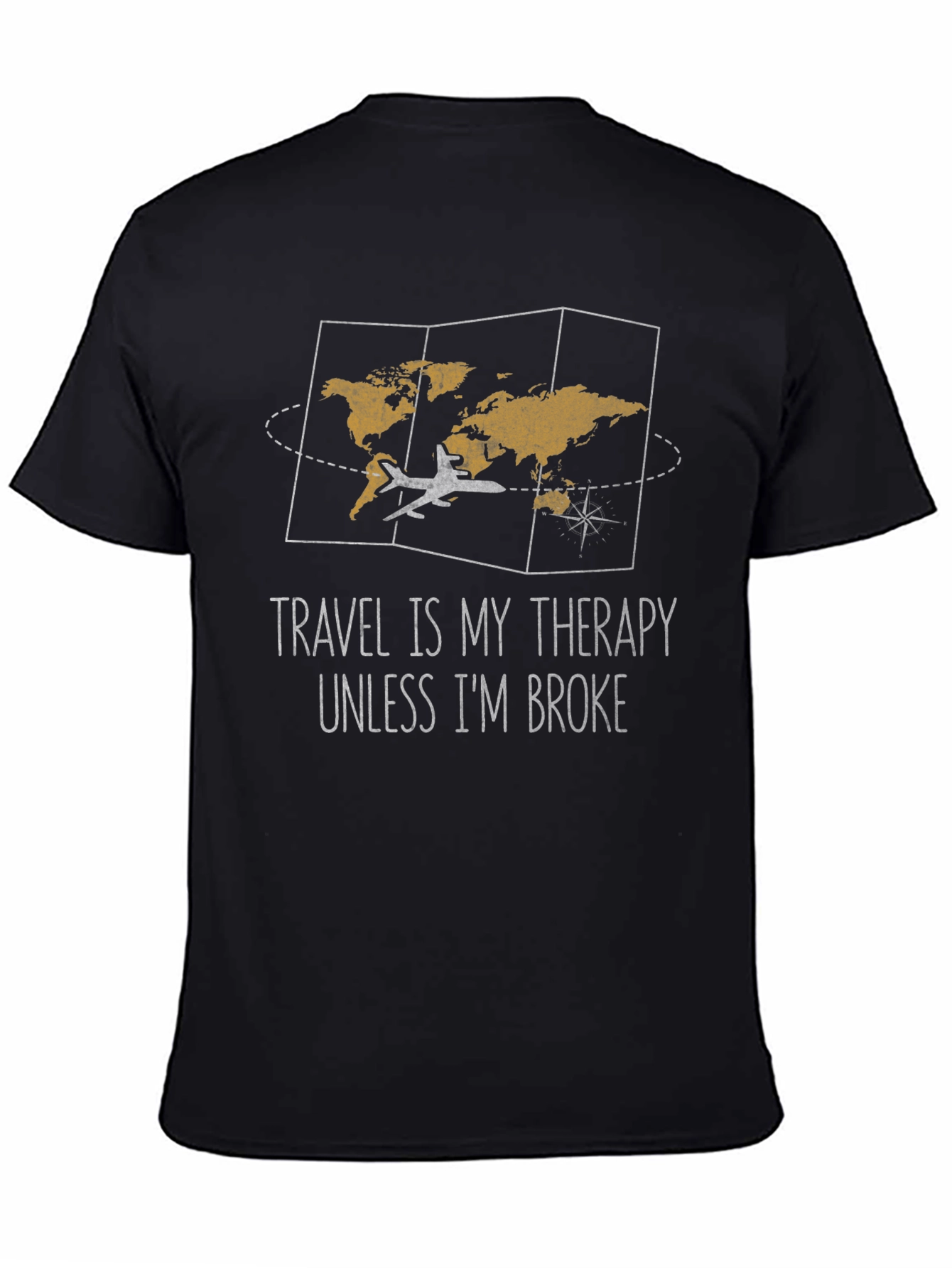 Travel Therapy T-Shirt: Adventure Awaits!