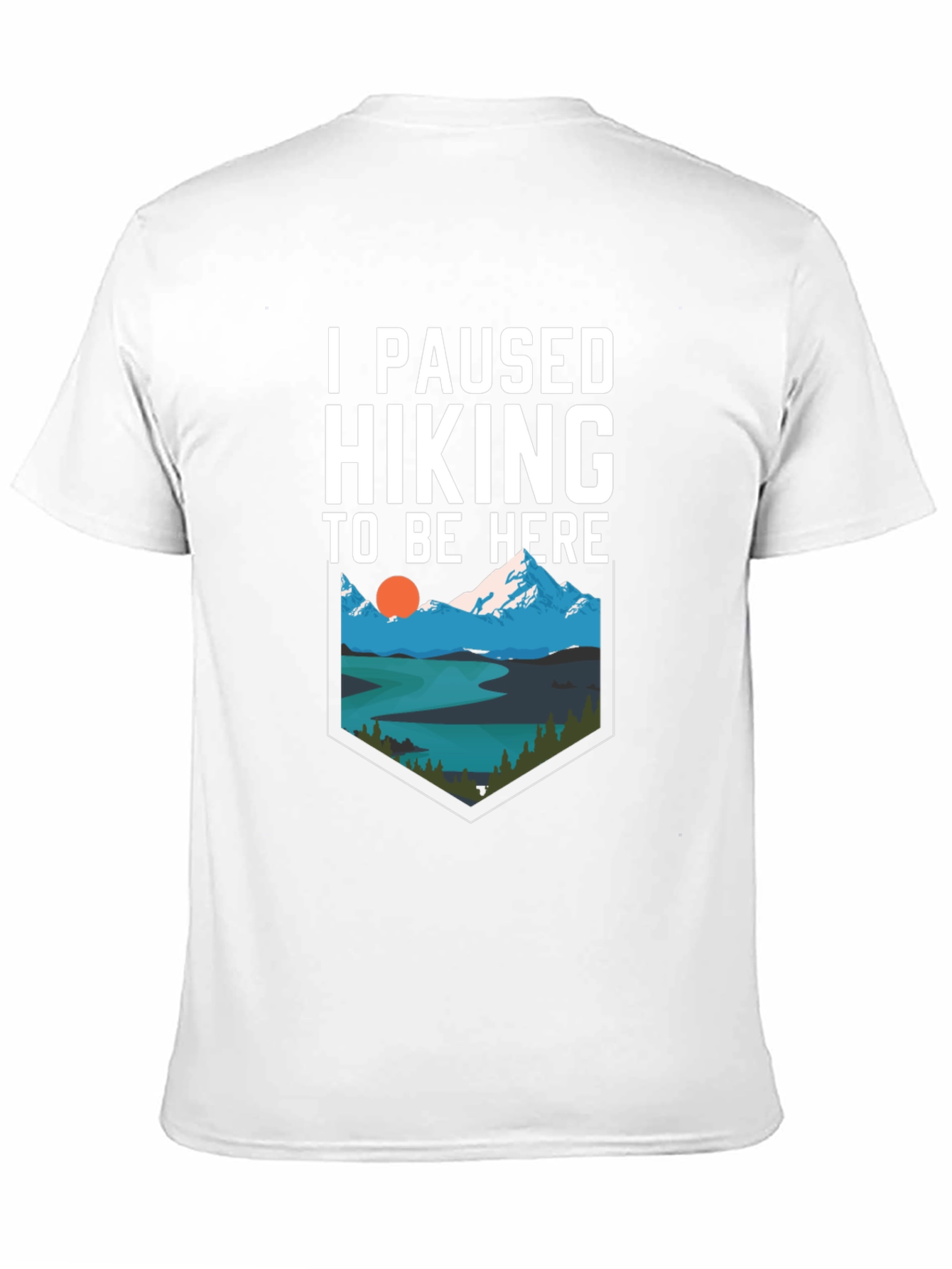 I Paused Hiking to Be Here Graphic Tee