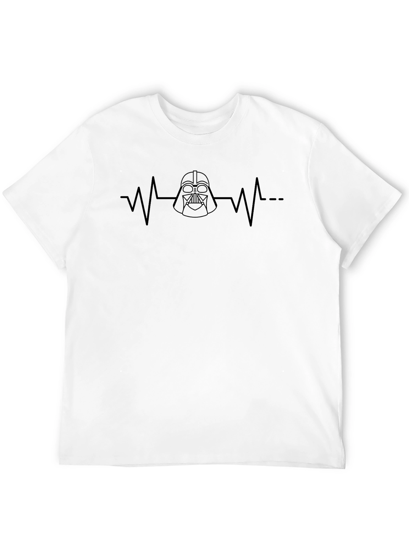Darth Vader Heartbeat T-Shirt - Geeky Star Wars Tee