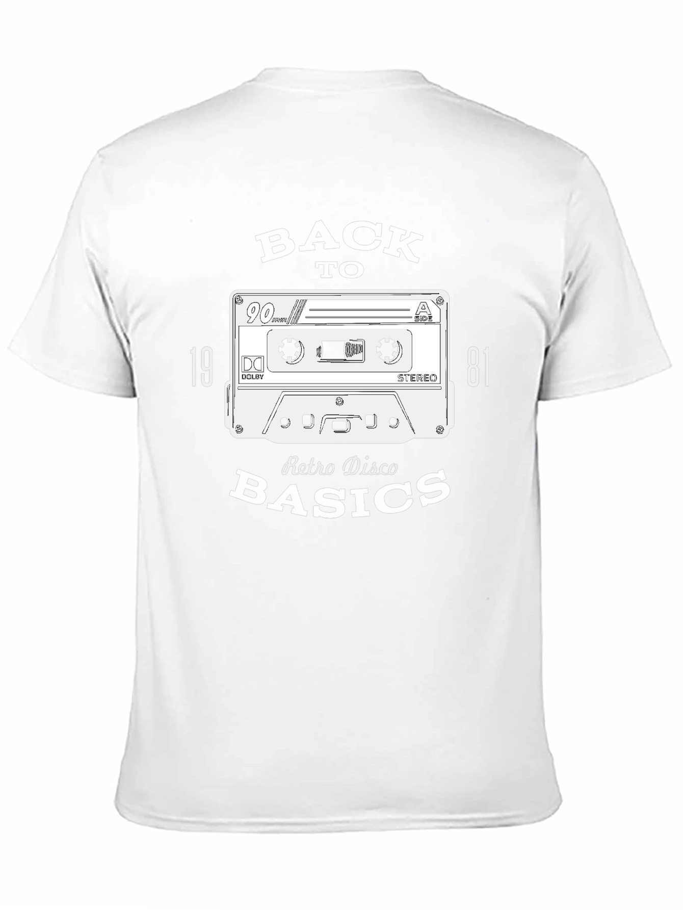 Retro Disco T-Shirt - Back to Basics 1981