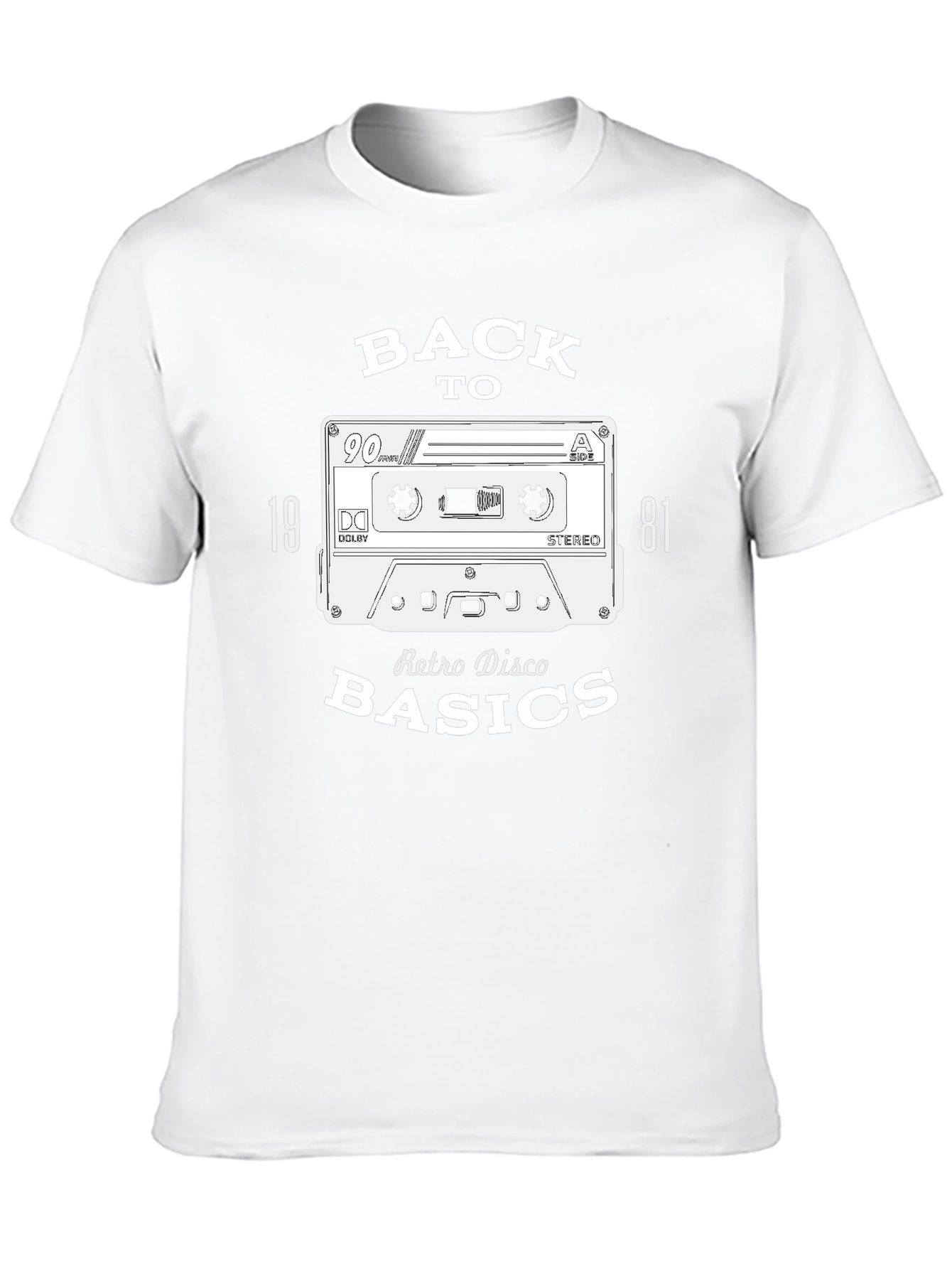 Retro Disco T-Shirt - Back to Basics 1981