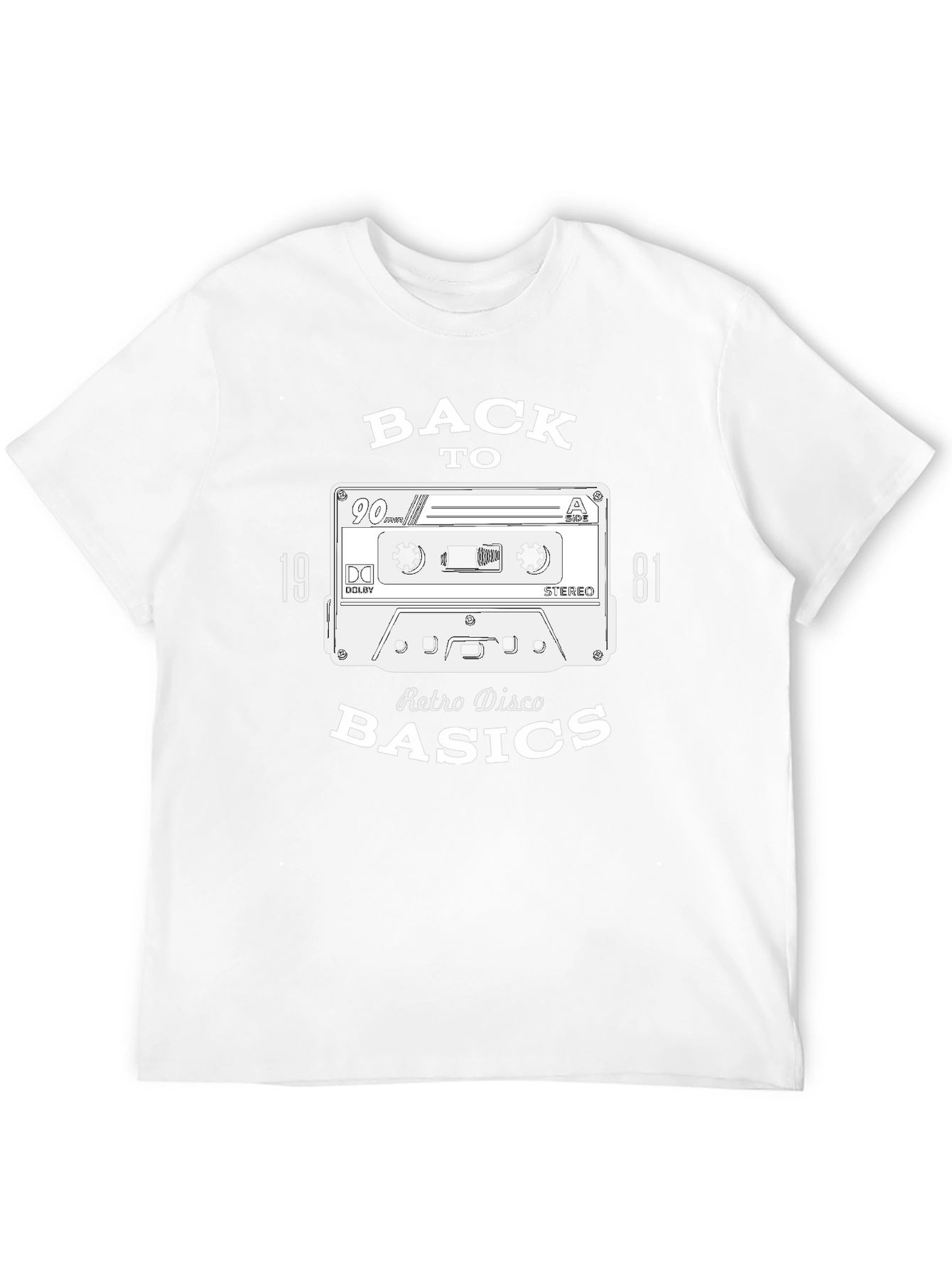 Retro Disco T-Shirt - Back to Basics 1981