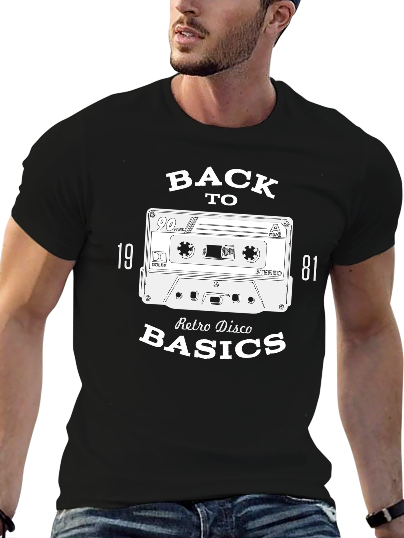 Retro Disco T-Shirt - Back to Basics 1981