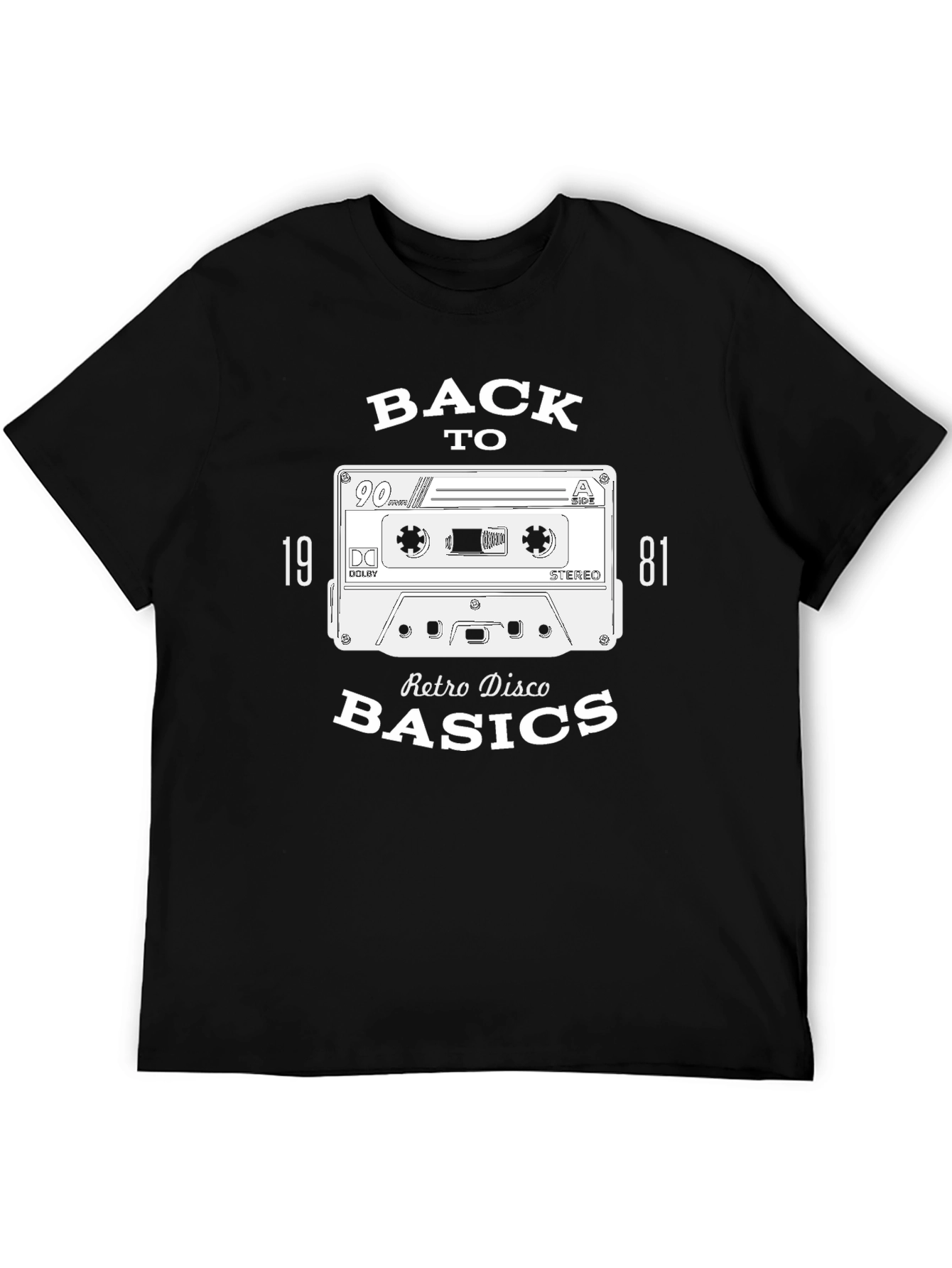 Retro Disco T-Shirt - Back to Basics 1981