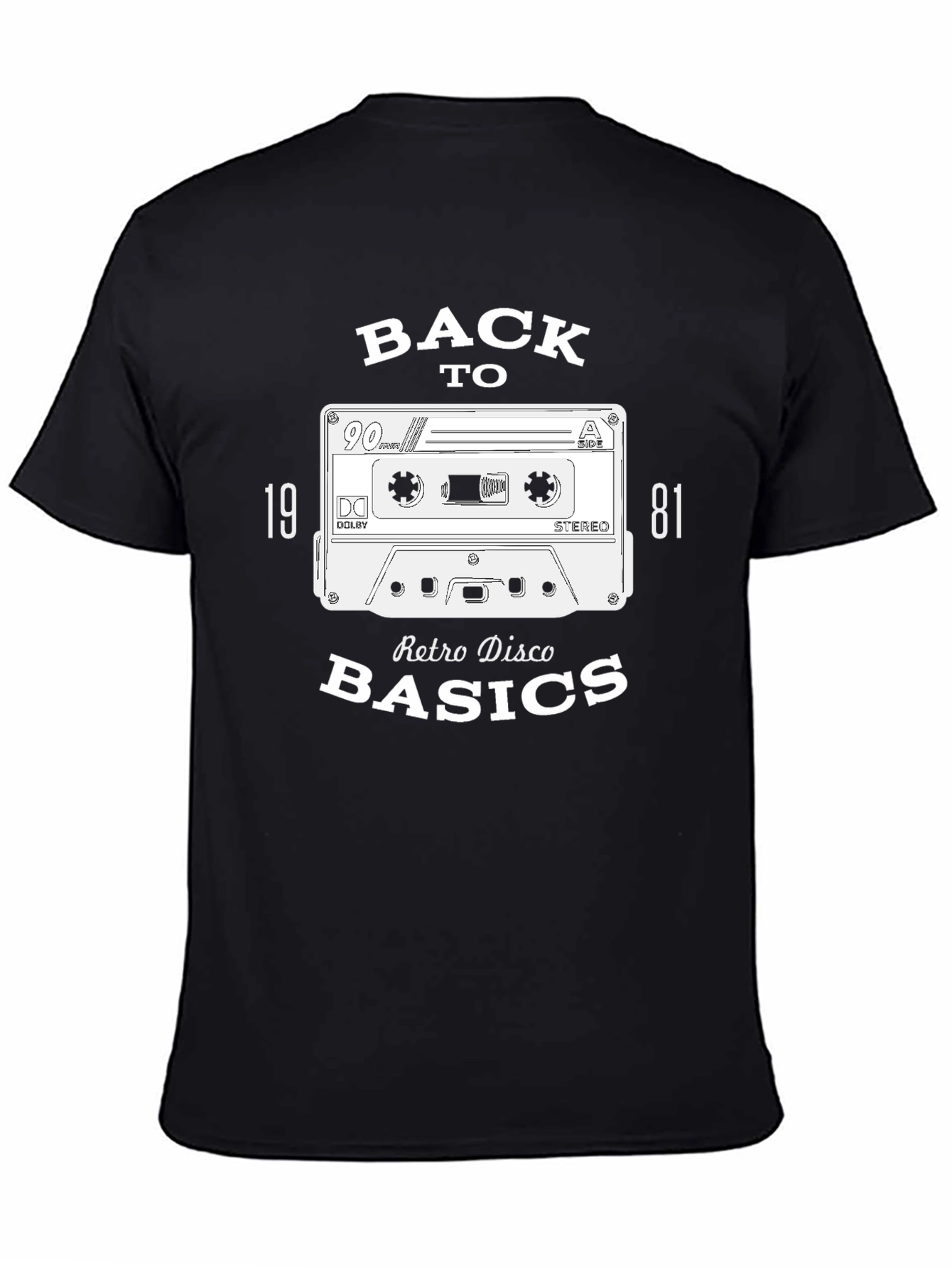 Retro Disco T-Shirt - Back to Basics 1981