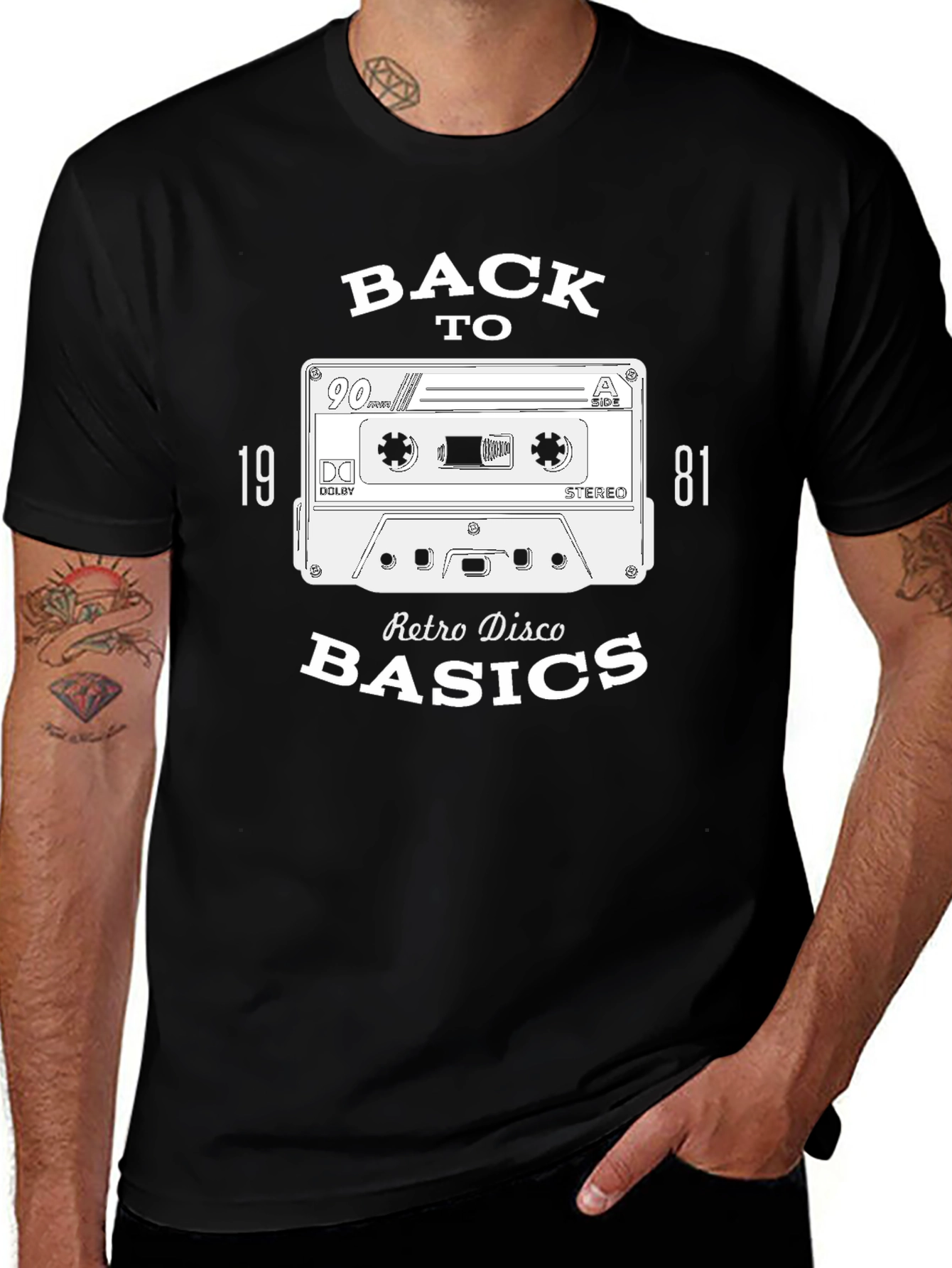 Retro Disco T-Shirt - Back to Basics 1981