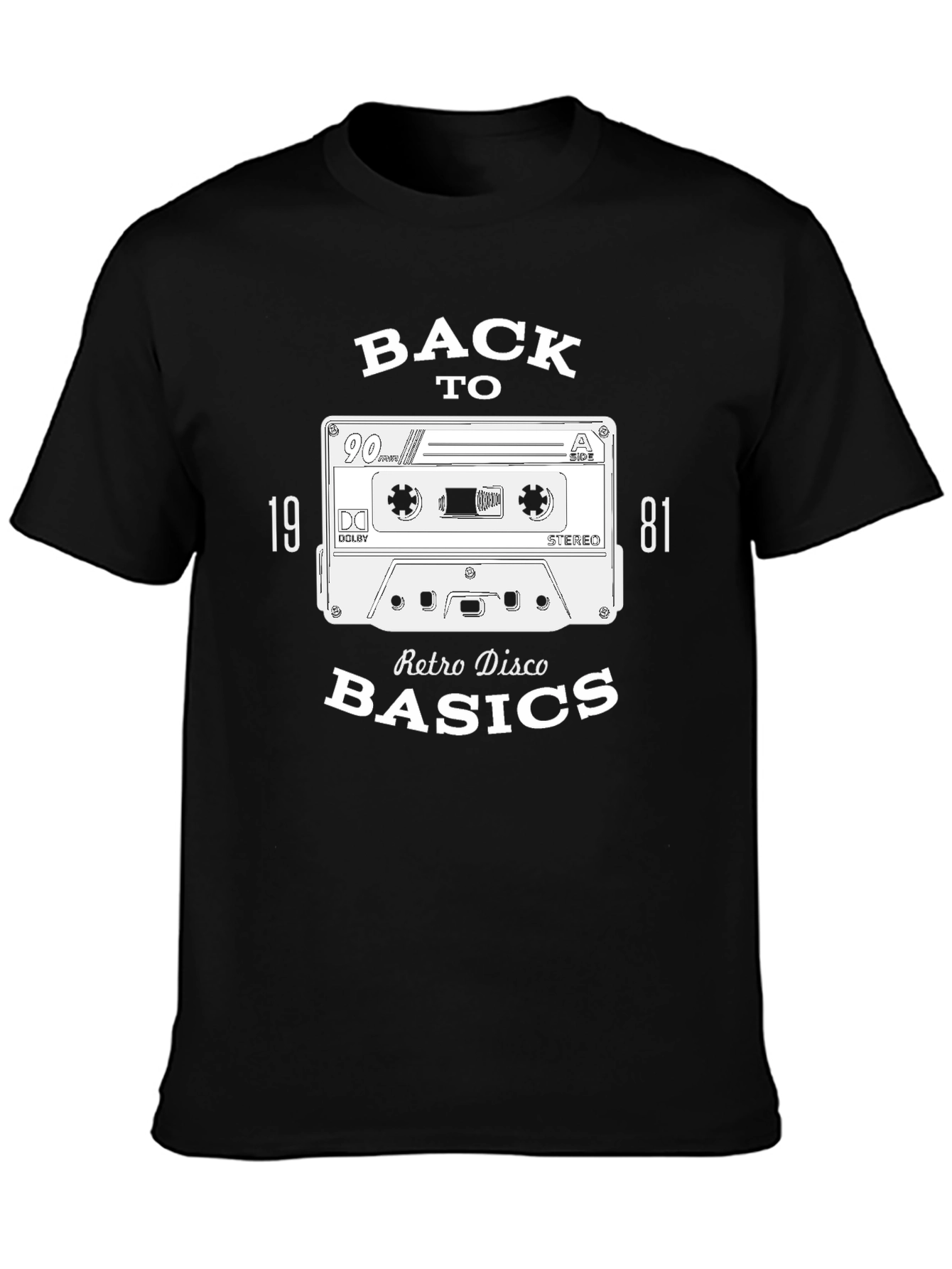 Retro Disco T-Shirt - Back to Basics 1981