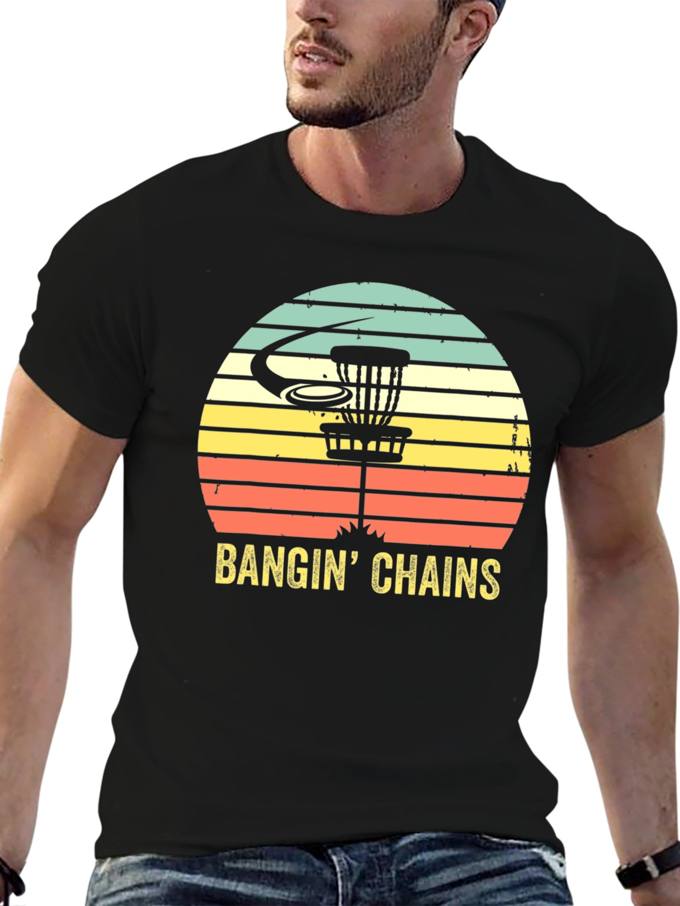 Banging Chains Disc Golf T-Shirt