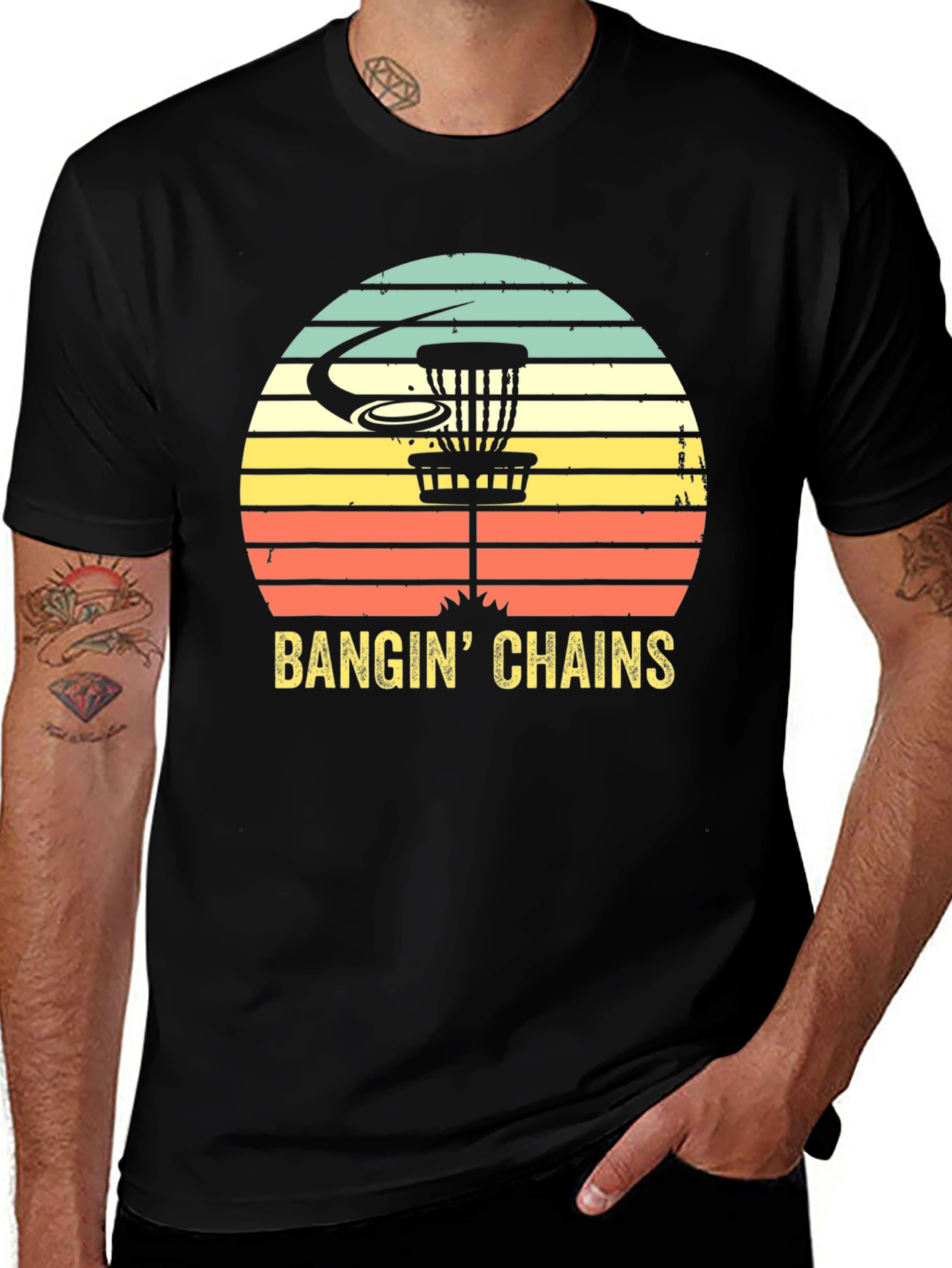 Banging Chains Disc Golf T-Shirt