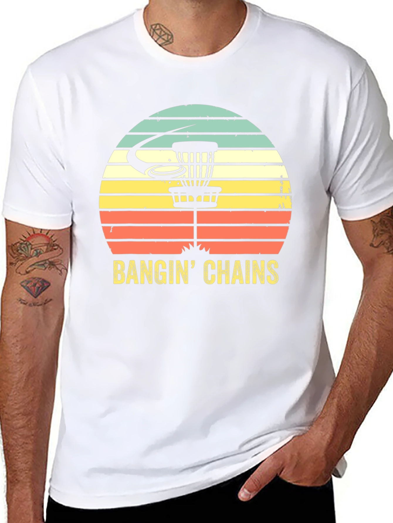 Banging Chains Disc Golf T-Shirt