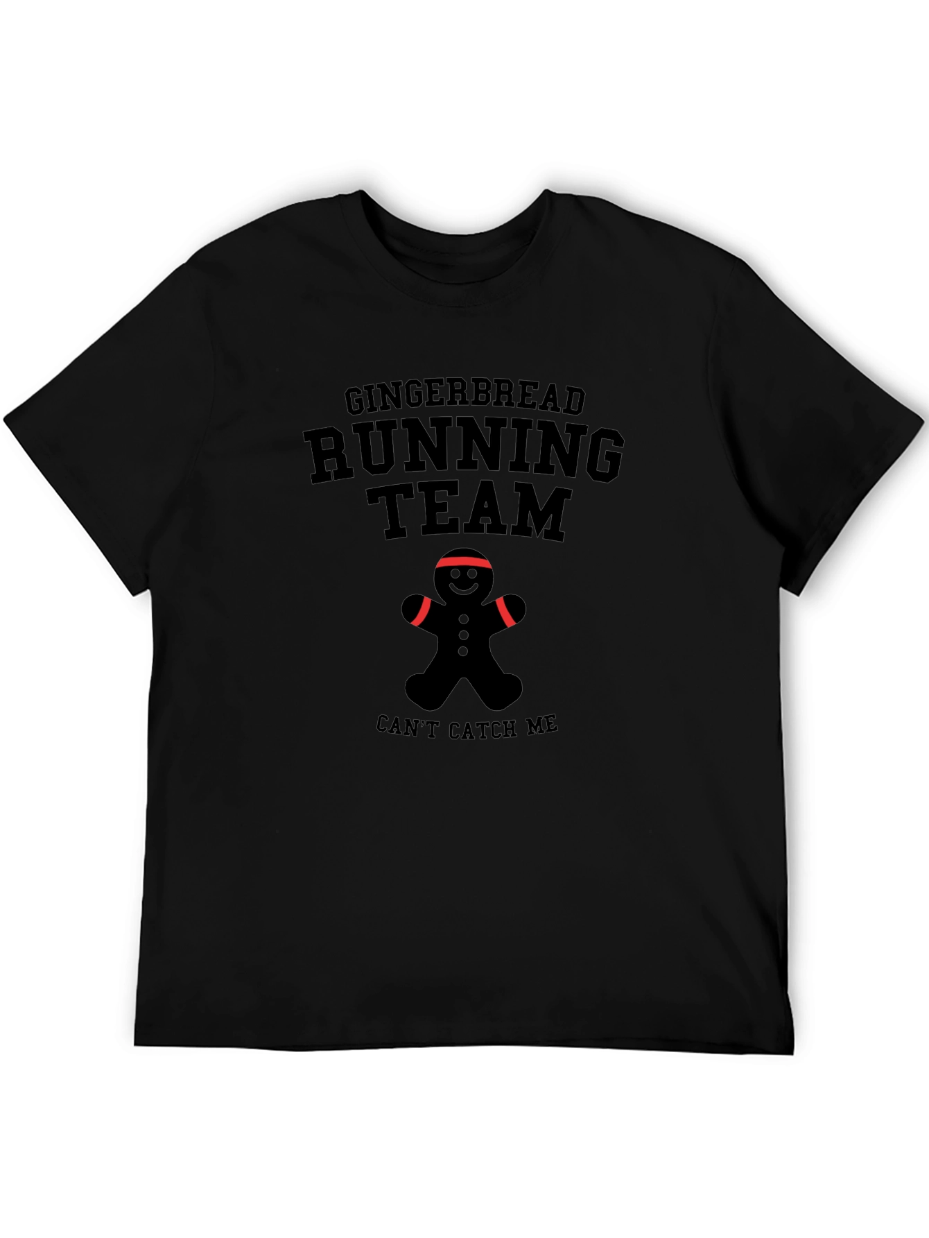 Gingerbread Running Team Graphic Tee