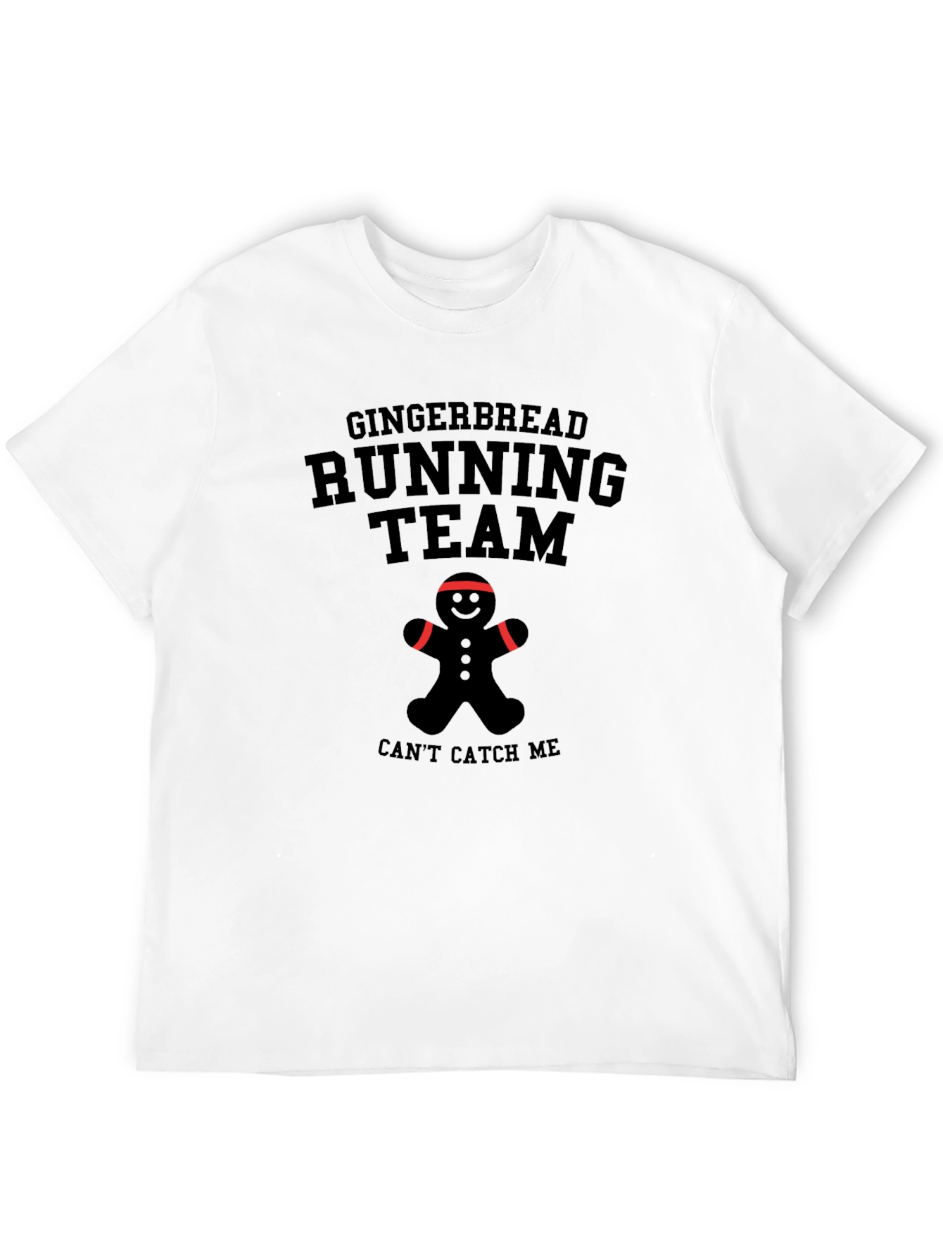 Gingerbread Running Team Graphic Tee