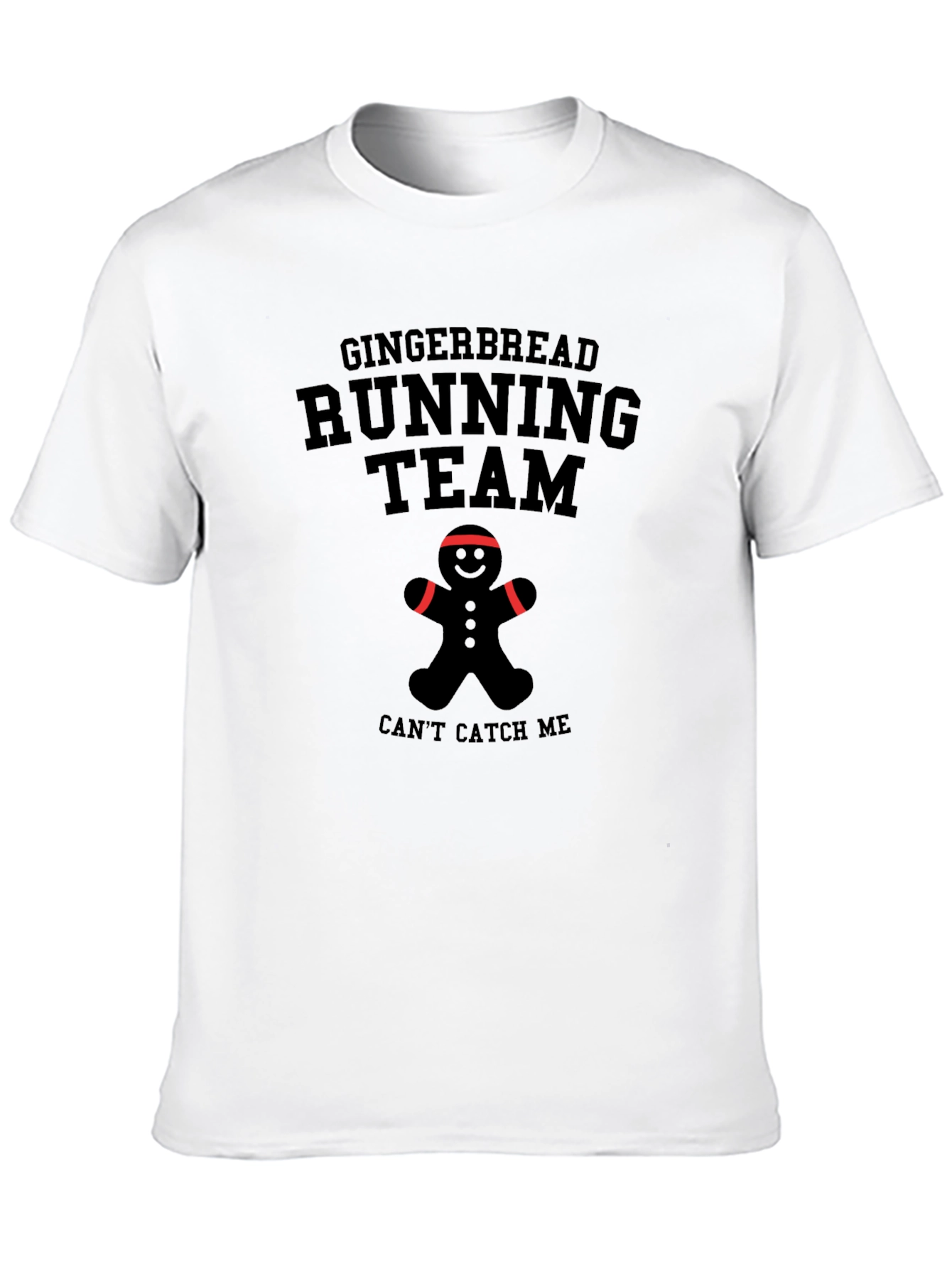 Gingerbread Running Team Graphic Tee