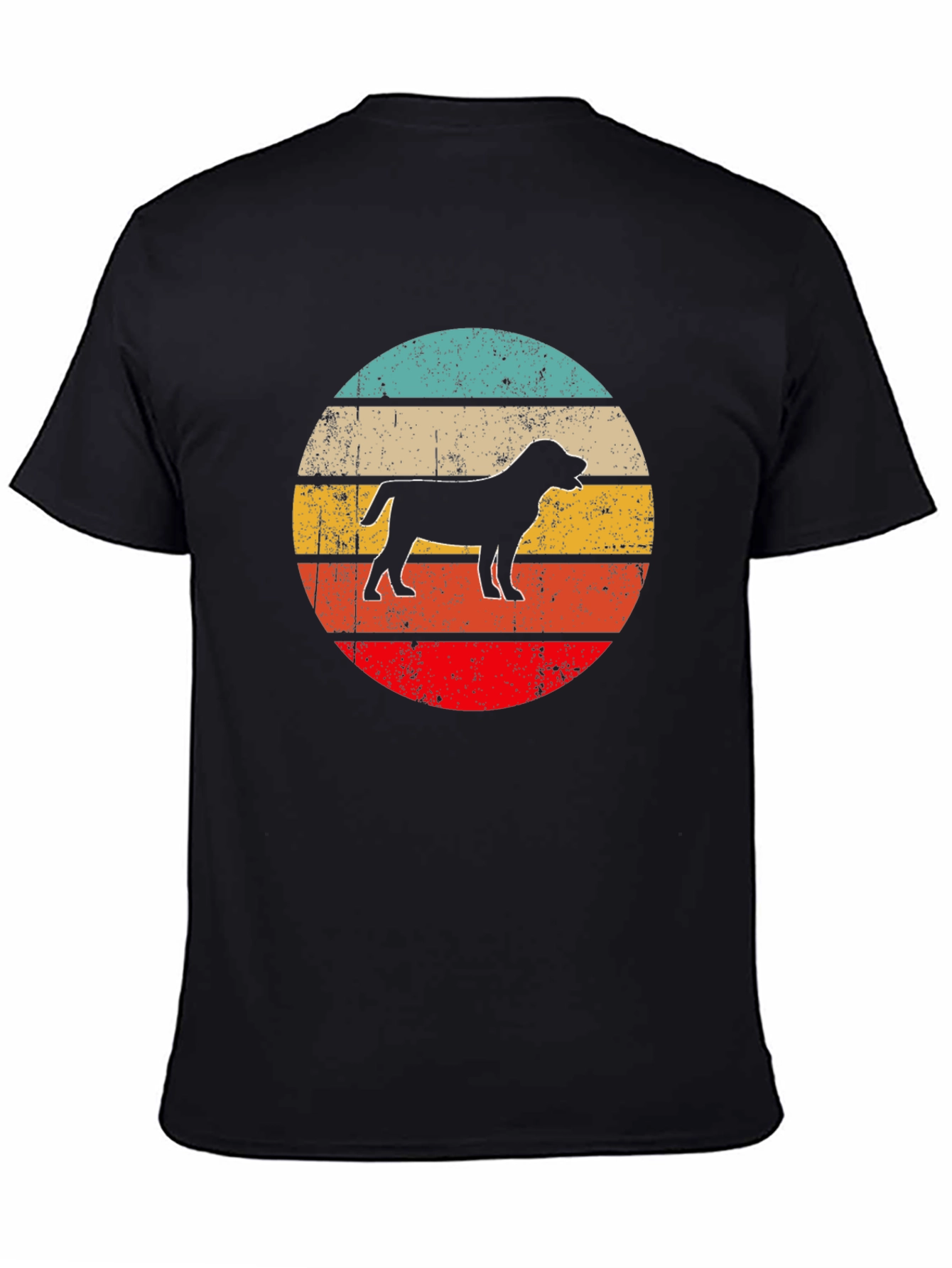 Retro Dog Silhouette T-Shirt