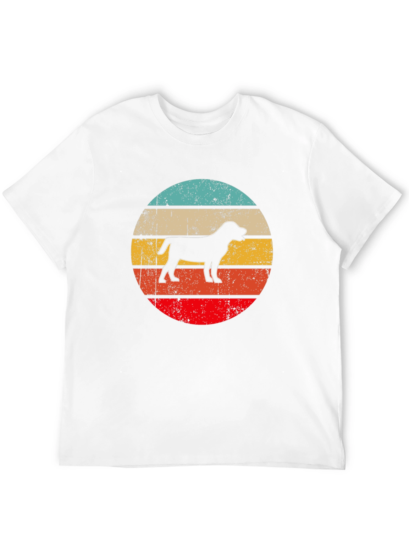 Retro Dog Silhouette T-Shirt