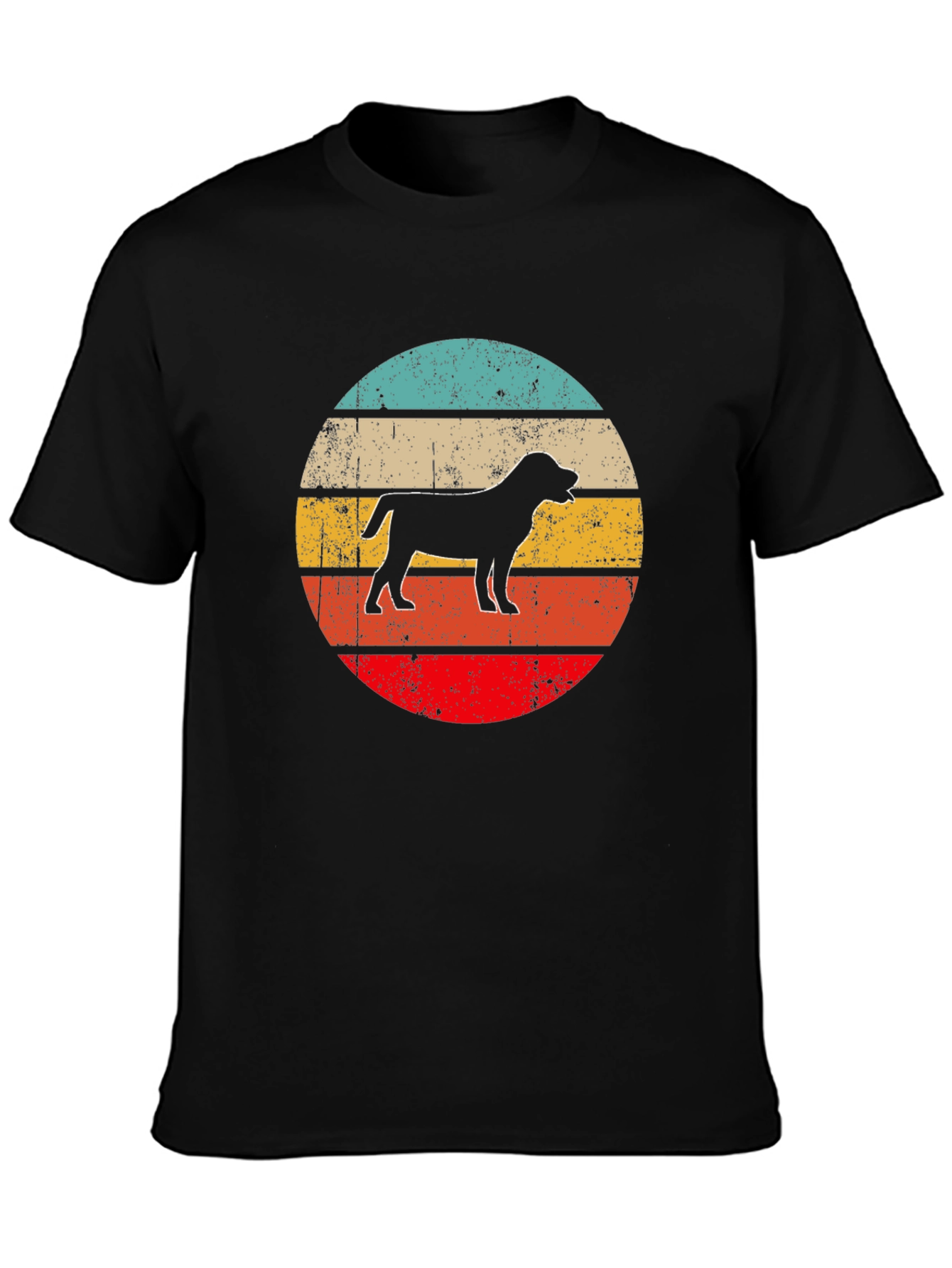 Retro Dog Silhouette T-Shirt