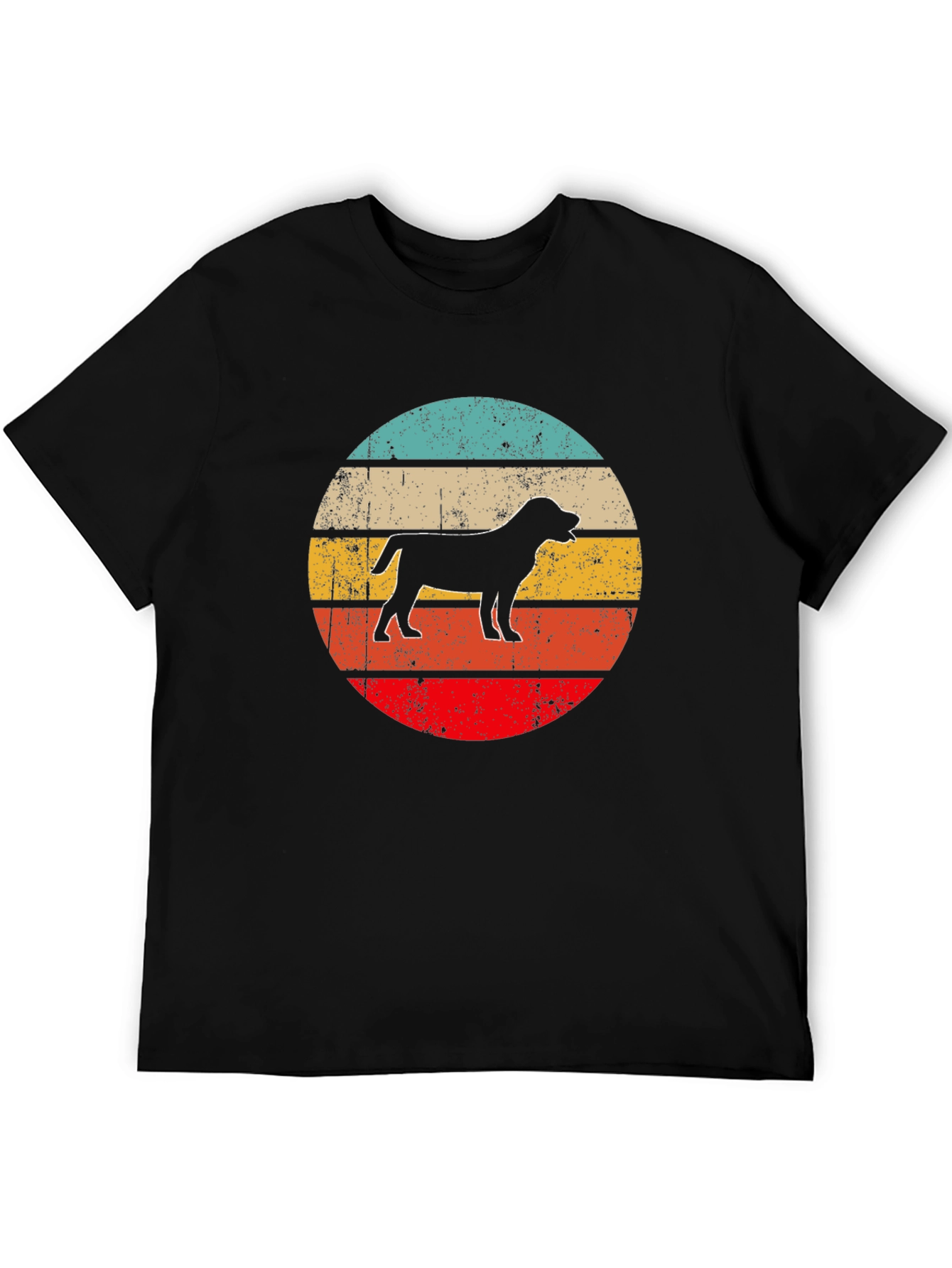 Retro Dog Silhouette T-Shirt