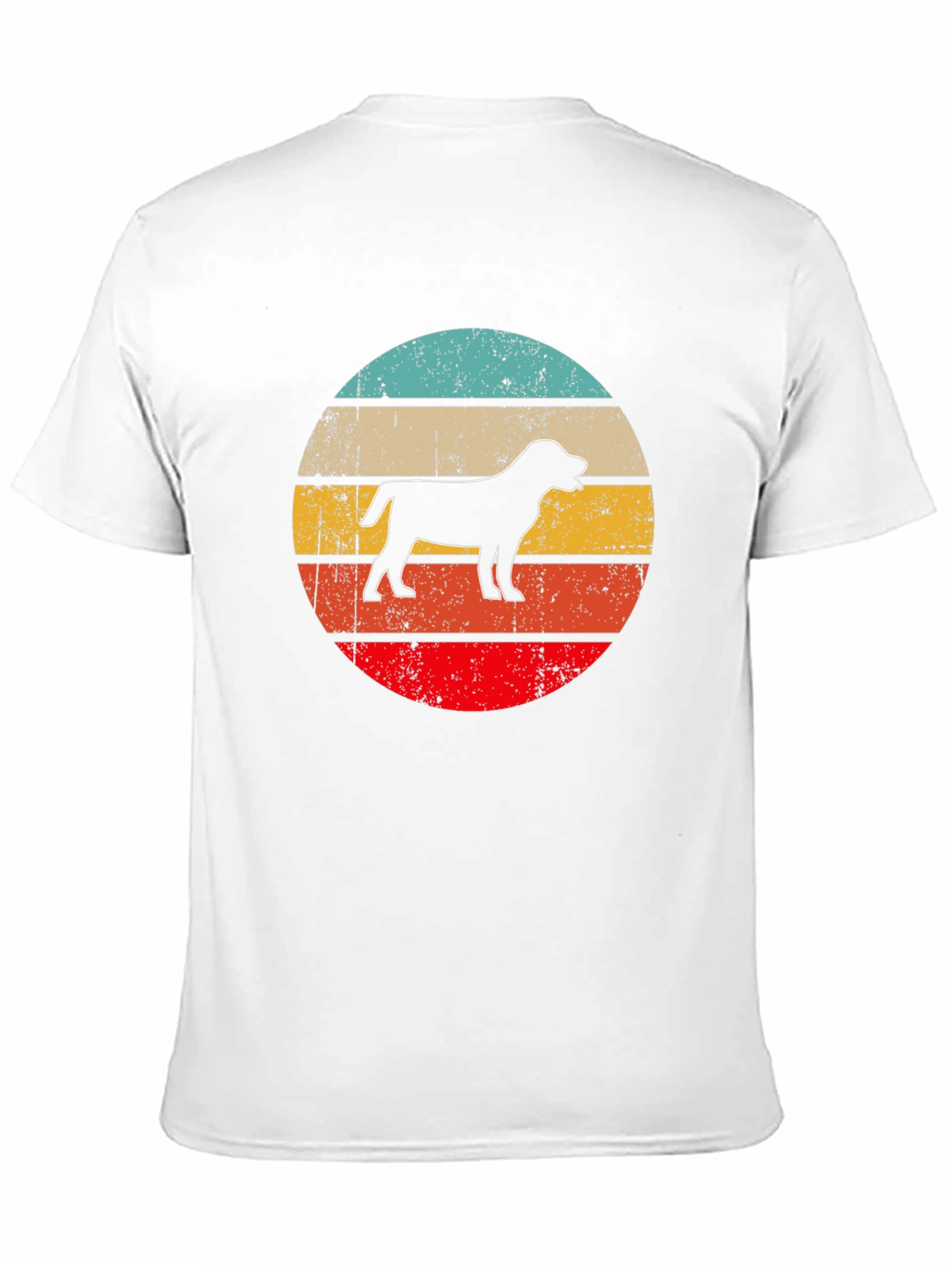 Retro Dog Silhouette T-Shirt