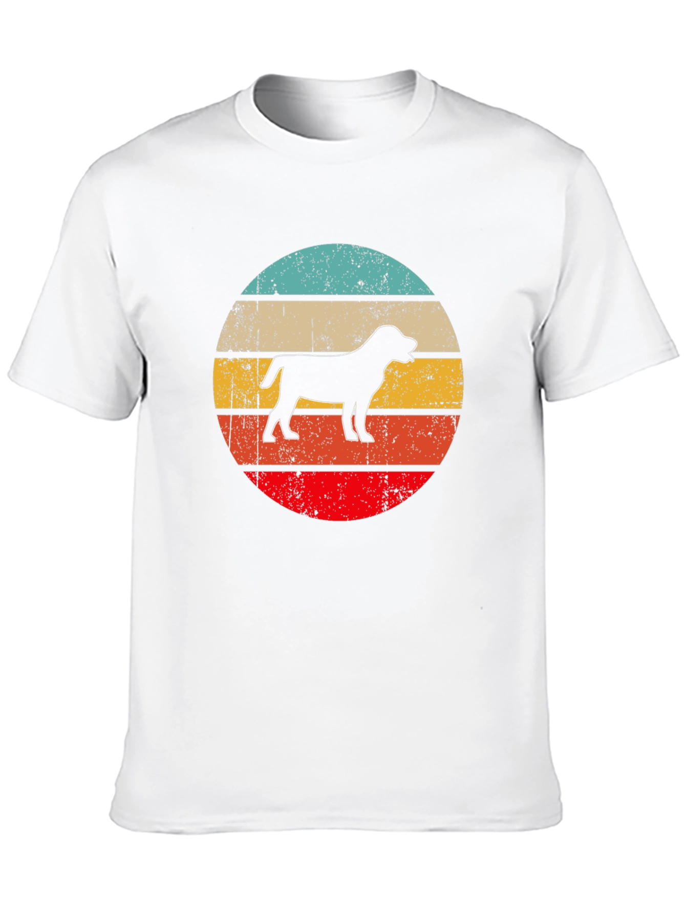 Retro Dog Silhouette T-Shirt