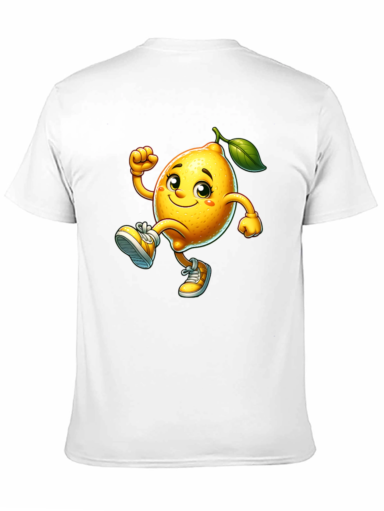 Cartoon Lemon Graphic T-Shirt