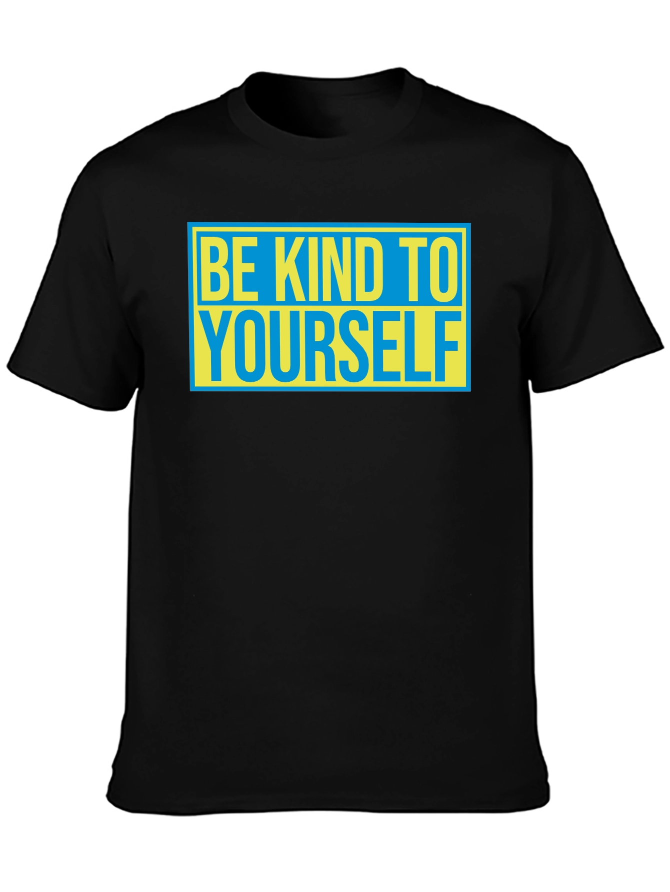 Be Kind To Yourself Graphic Tee - Black