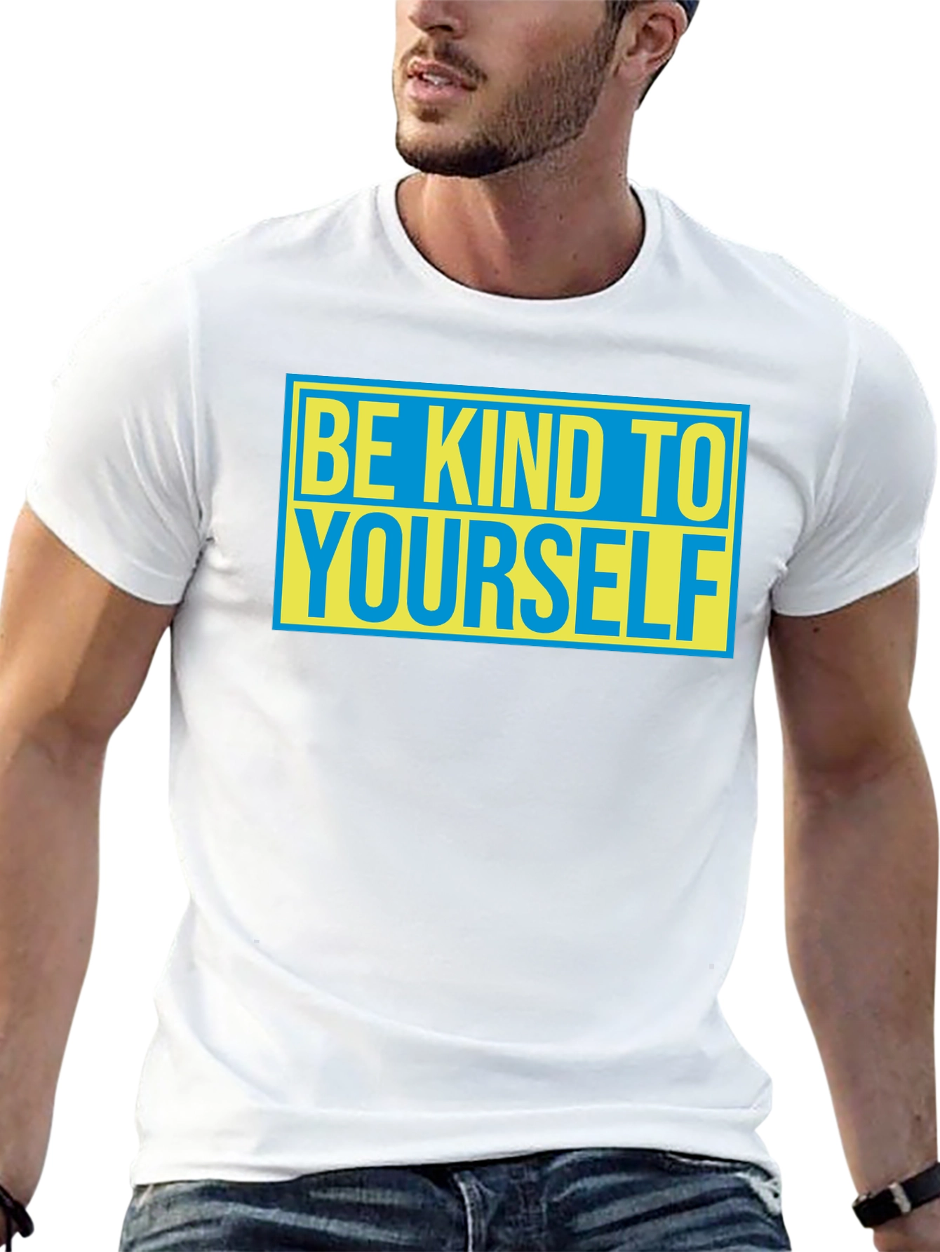 Be Kind To Yourself Graphic Tee - Black