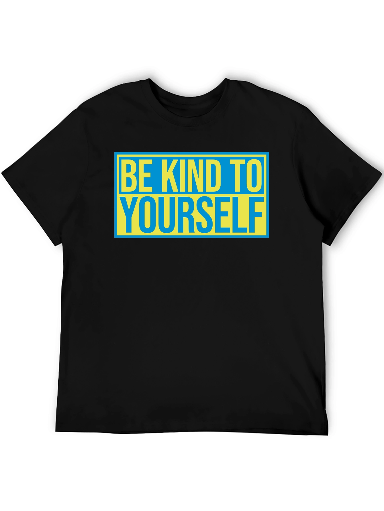 Be Kind To Yourself Graphic Tee - Black
