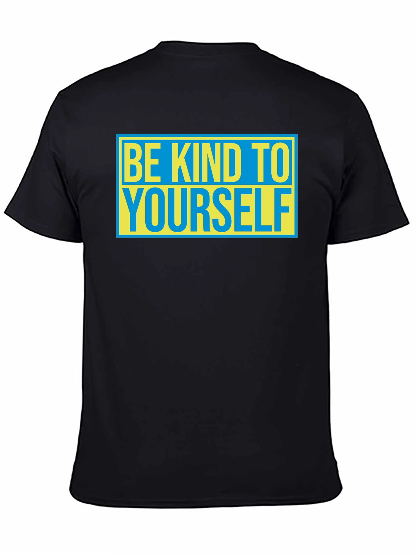 Be Kind To Yourself Graphic Tee - Black