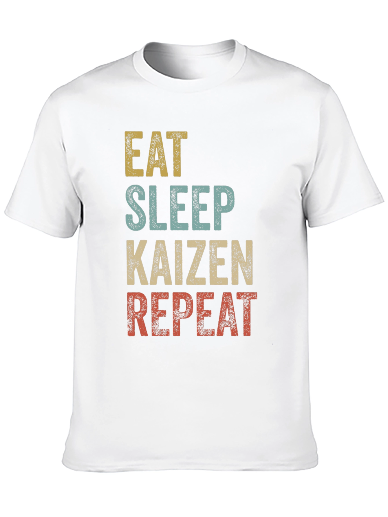 Eat Sleep Kaizen Repeat T-Shirt - Motivational Design