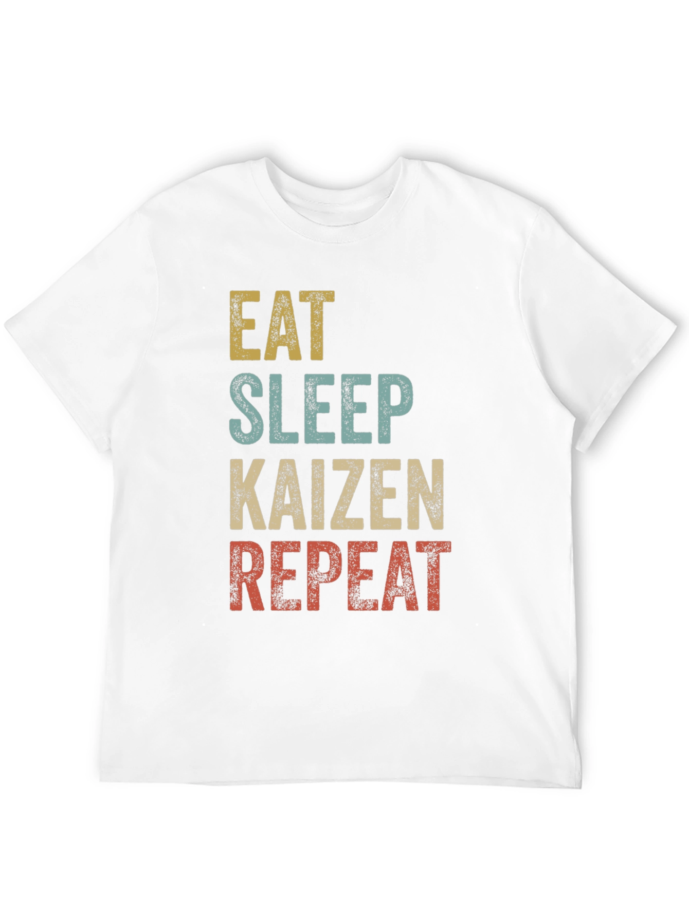 Eat Sleep Kaizen Repeat T-Shirt - Motivational Design