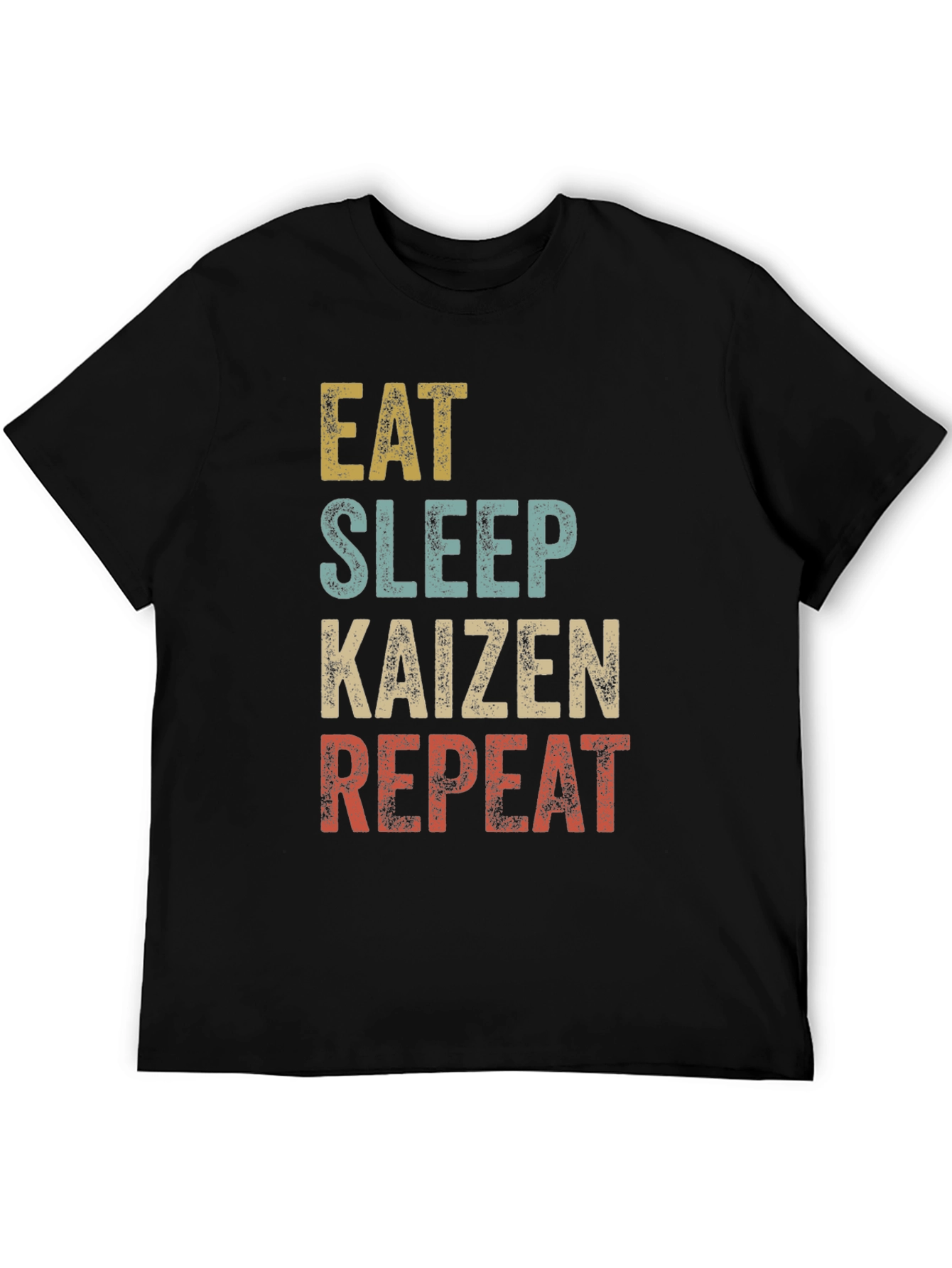 Eat Sleep Kaizen Repeat T-Shirt - Motivational Design