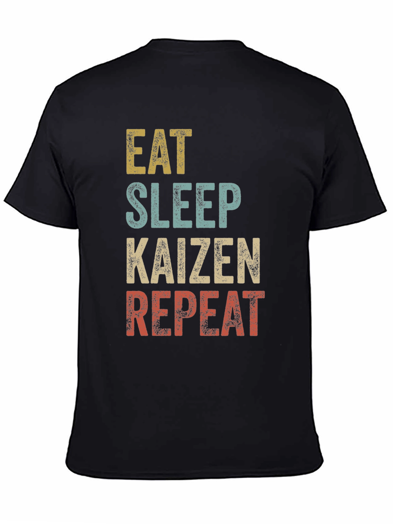 Eat Sleep Kaizen Repeat T-Shirt - Motivational Design