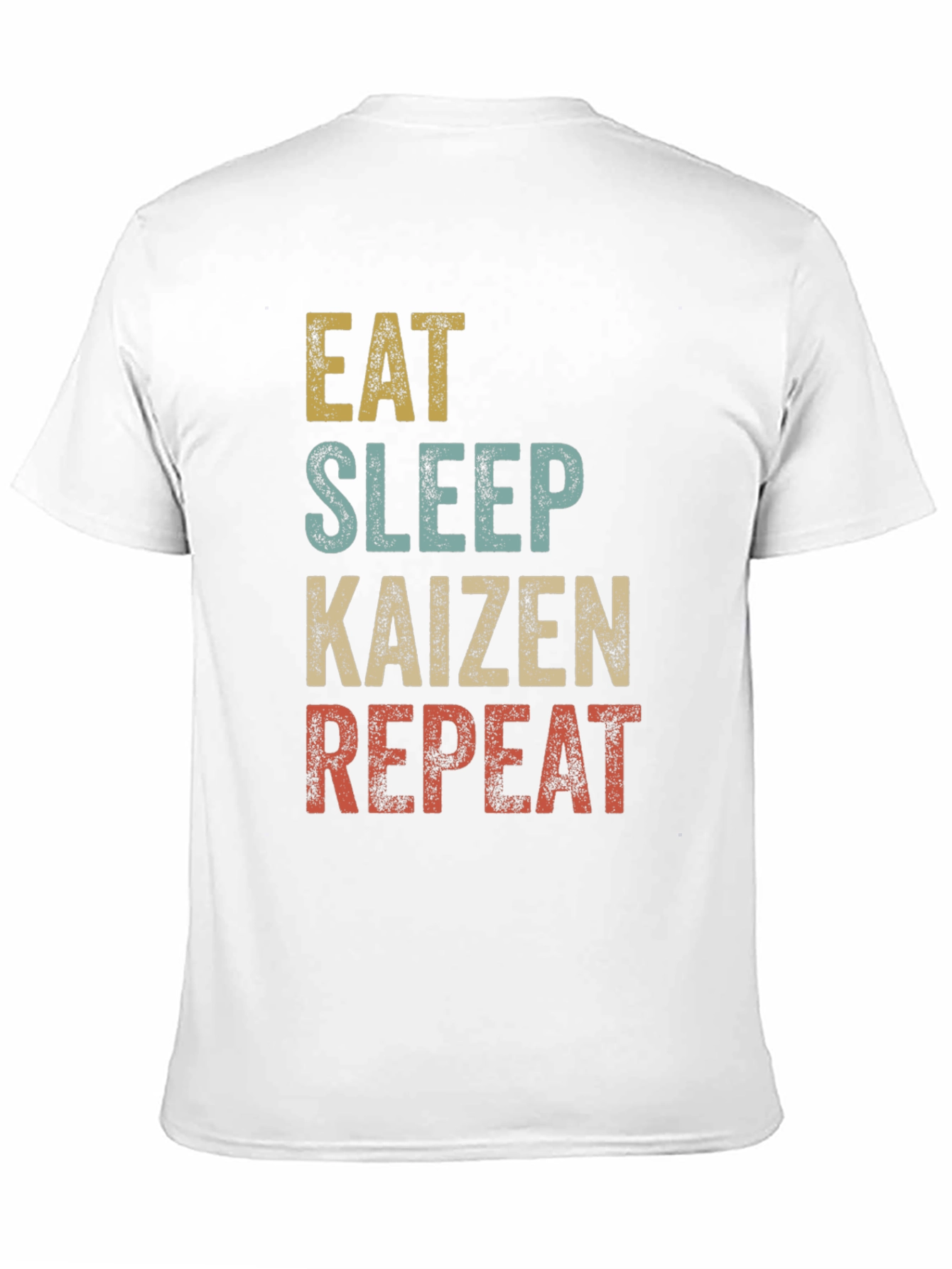 Eat Sleep Kaizen Repeat T-Shirt - Motivational Design