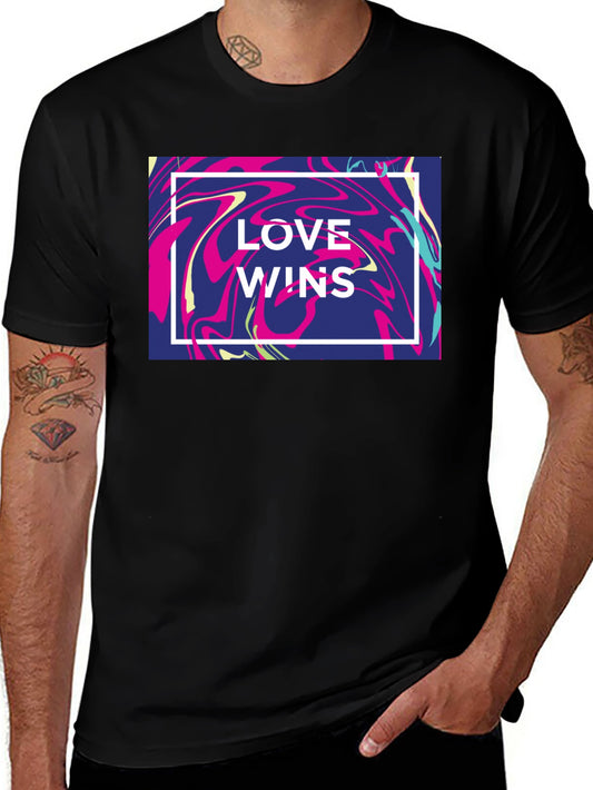 Love Wins Graphic Tee - Stylish Pride T-Shirt