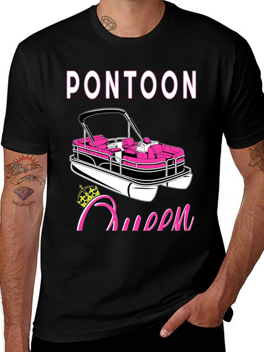 Pontoon Queen Graphic T-Shirt
