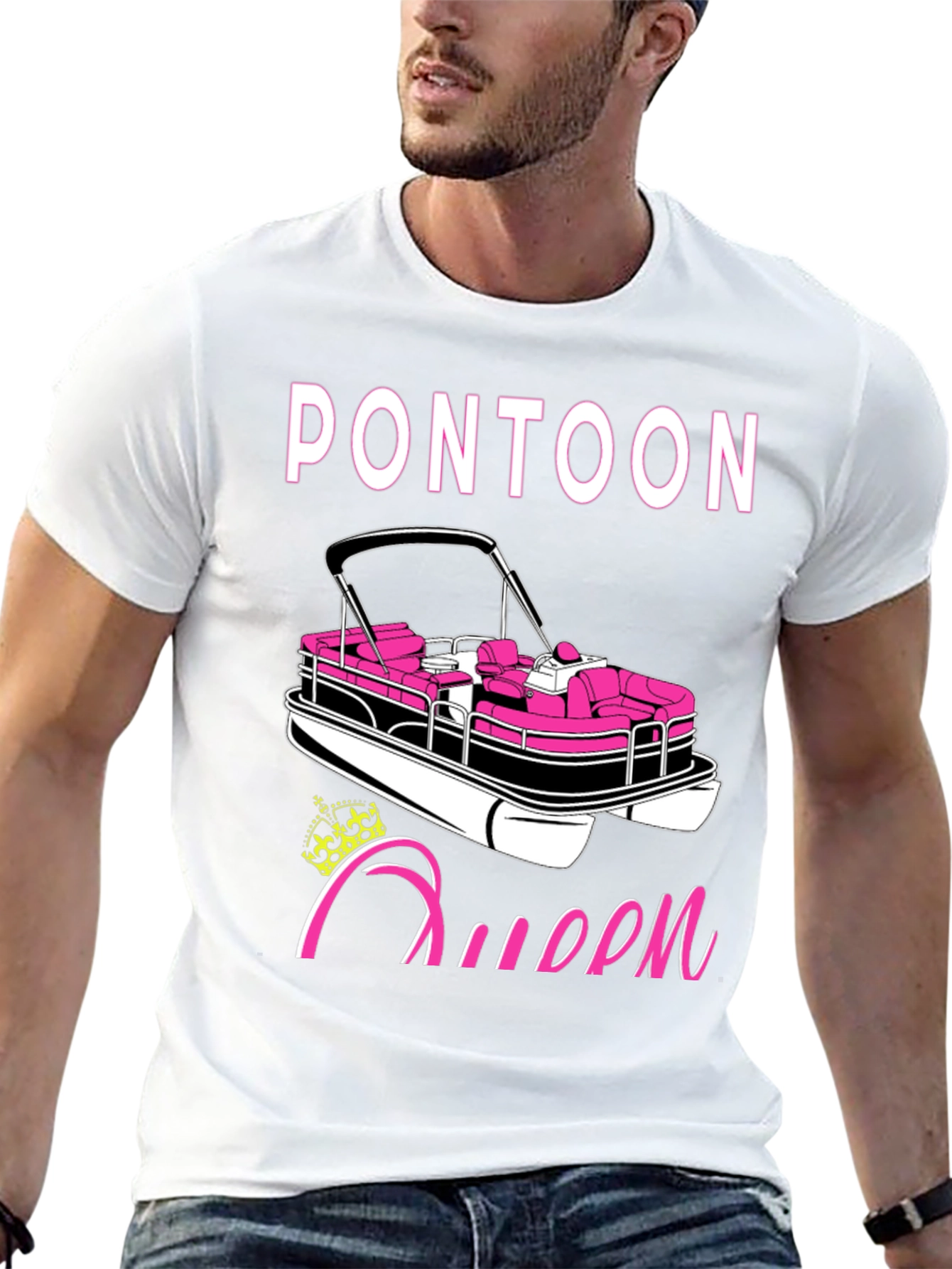 Pontoon Queen Graphic T-Shirt