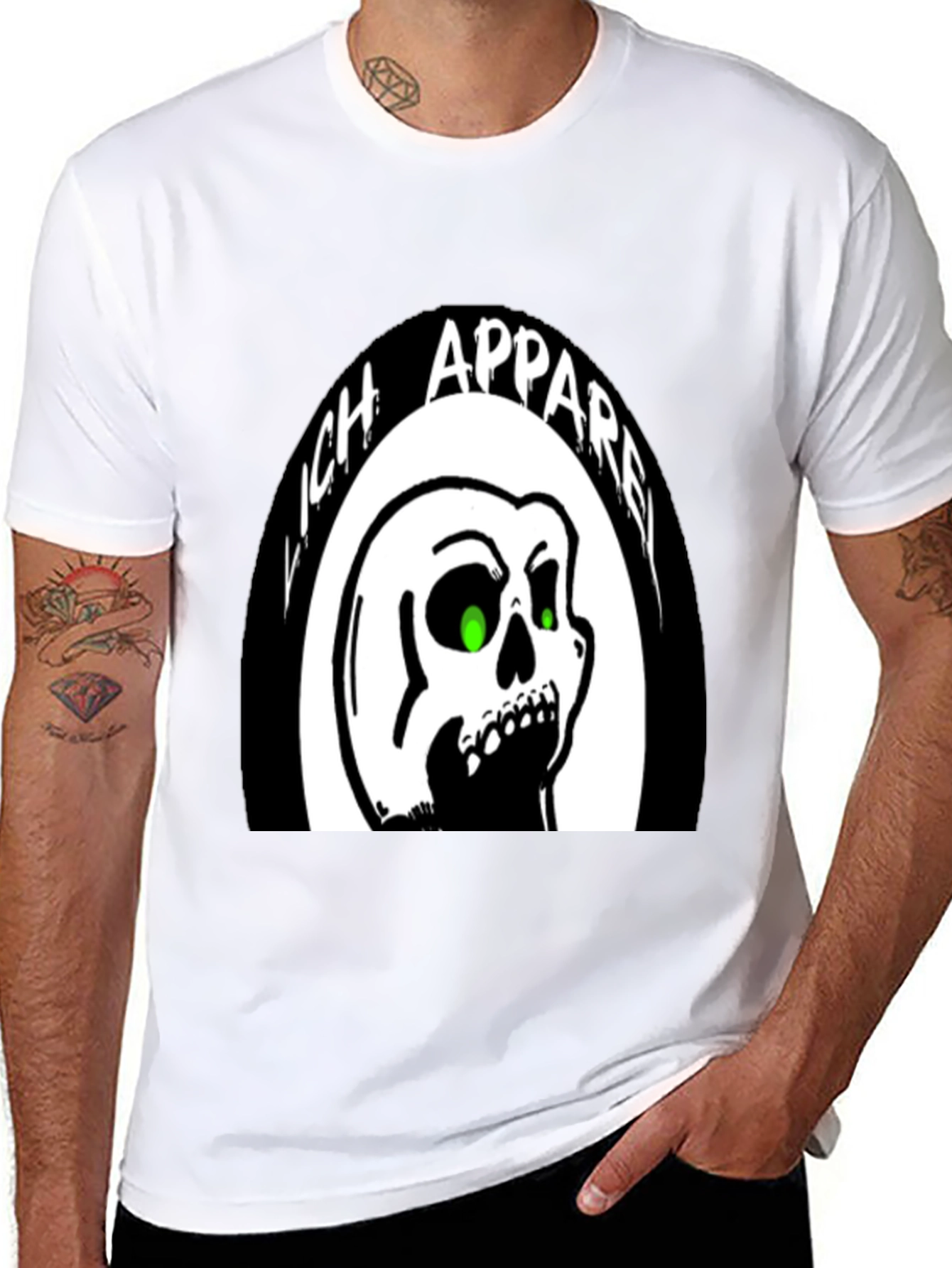 Lich Apparel Skull Graphic T-Shirt