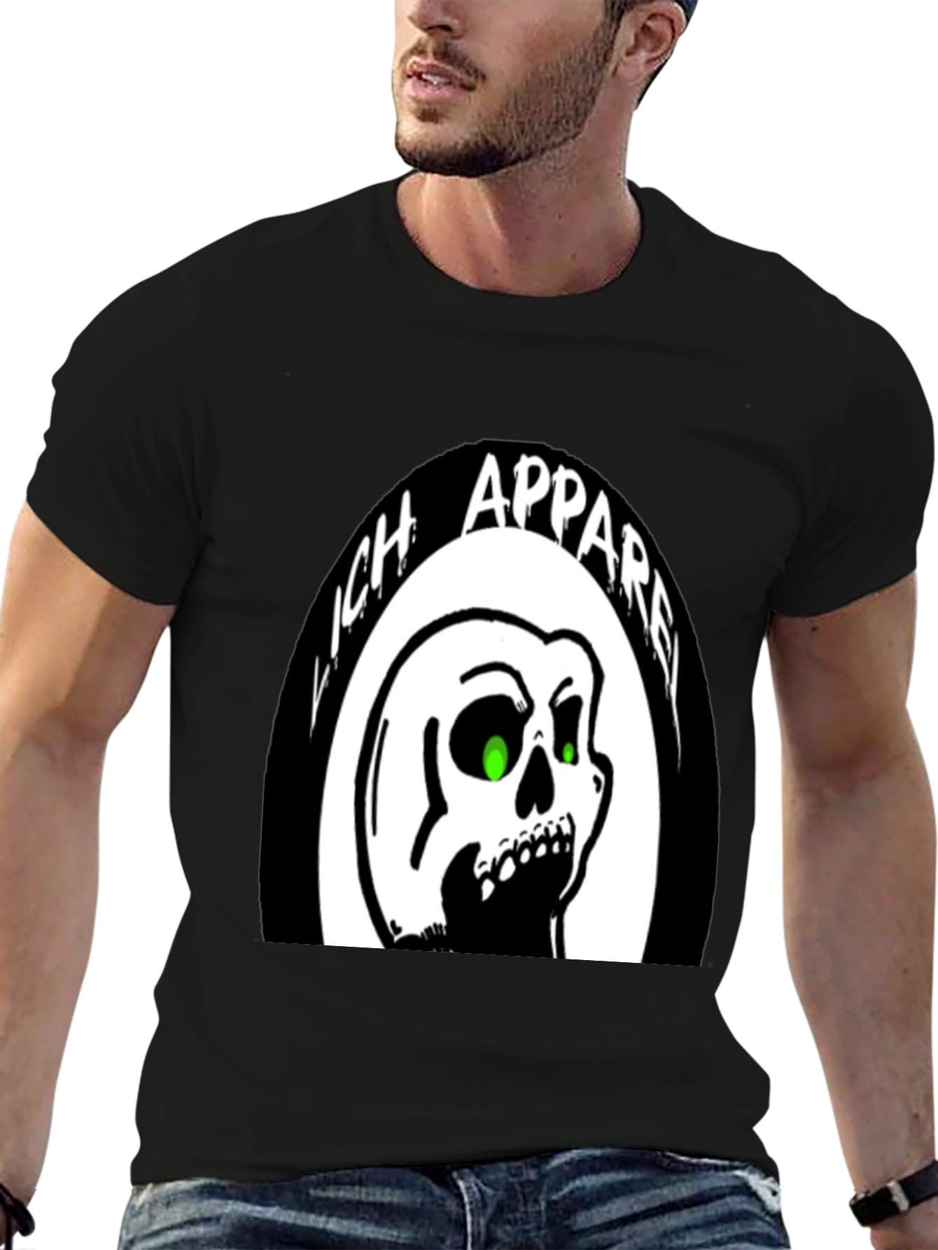 Lich Apparel Skull Graphic T-Shirt